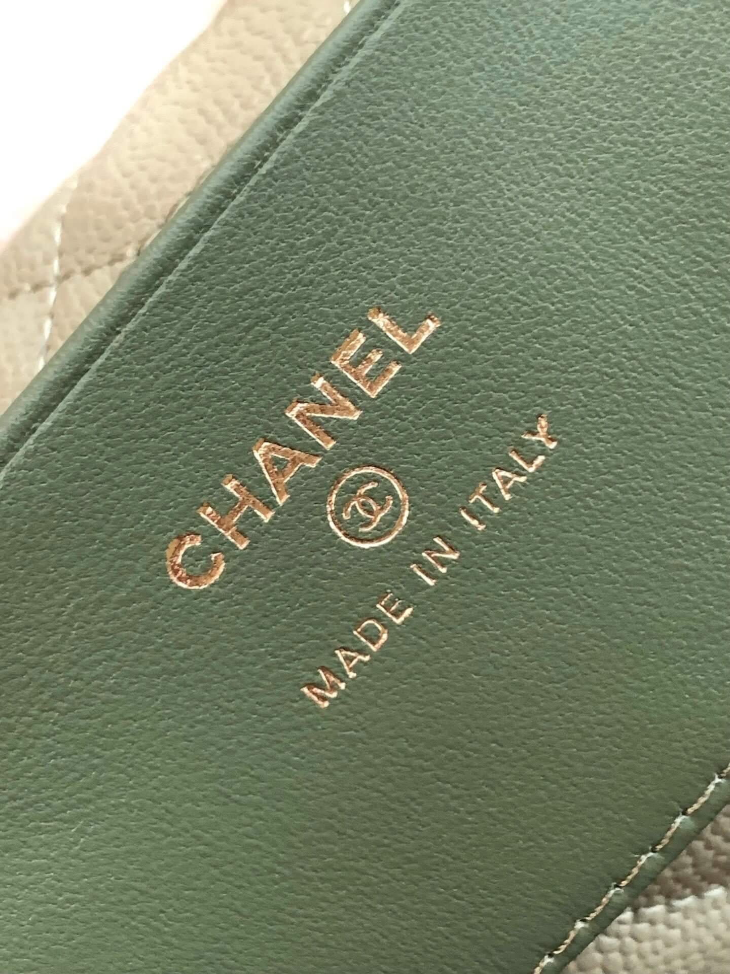 Chanel 25C Small Hobo Grained Caviar Leather Shoulder Crossbody Handbag - Image 13