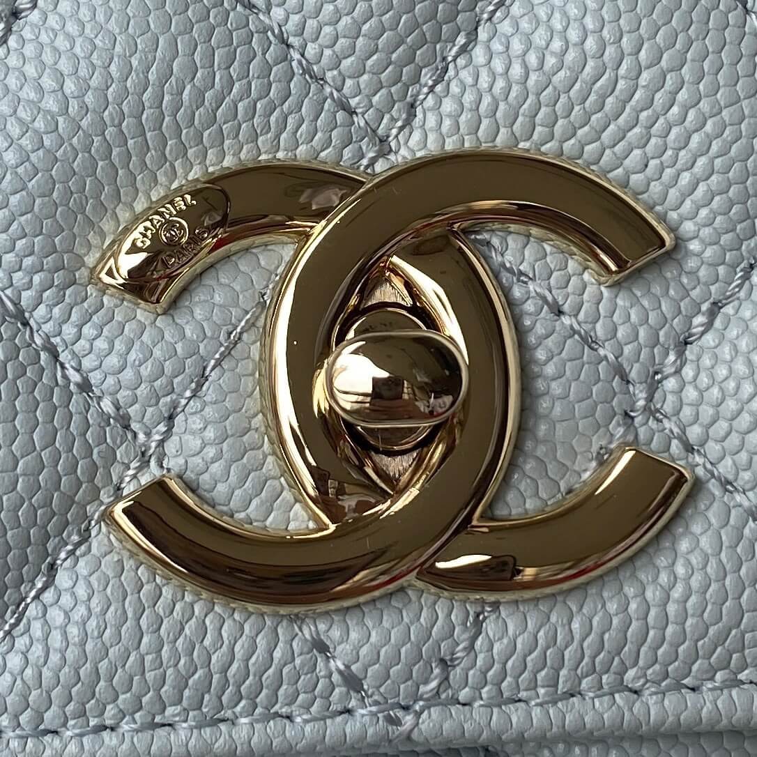 Chanel Coco Handle Quilted Caviar Leather Shoulder Crossbody Handbag - Image 50