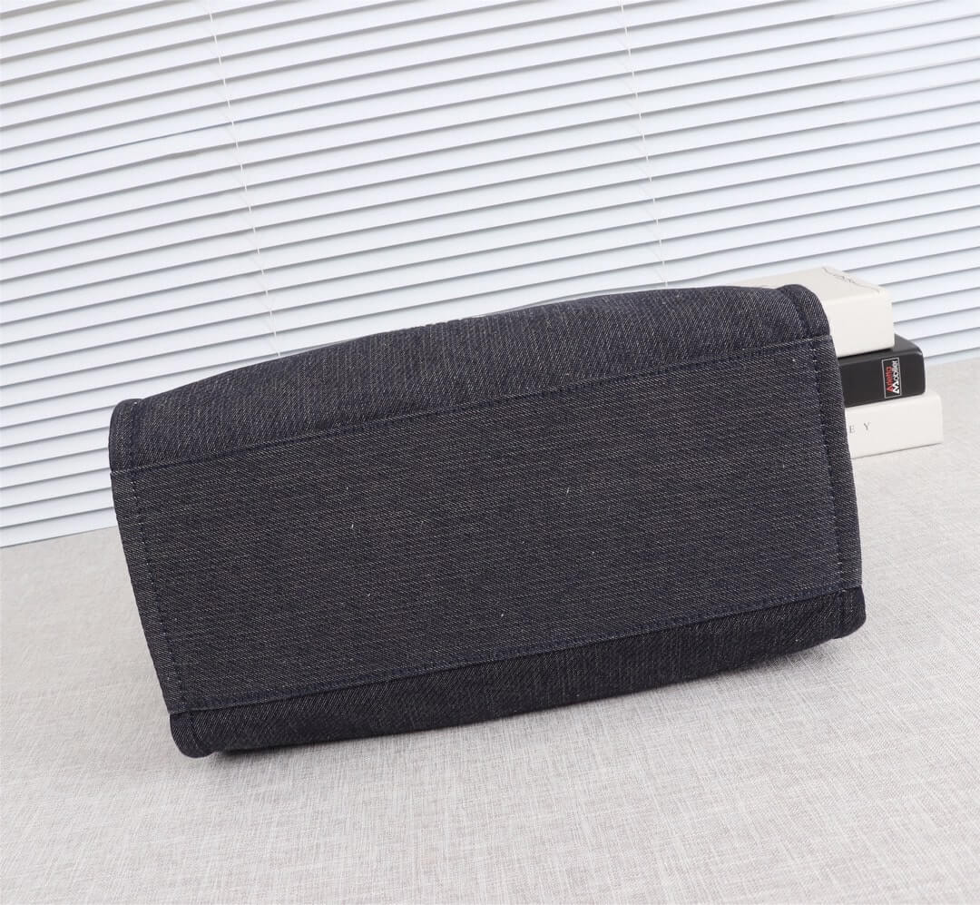 Chanel Deauville Tote 39cm Denim Canvas Shoulder HandbBag - Image 125