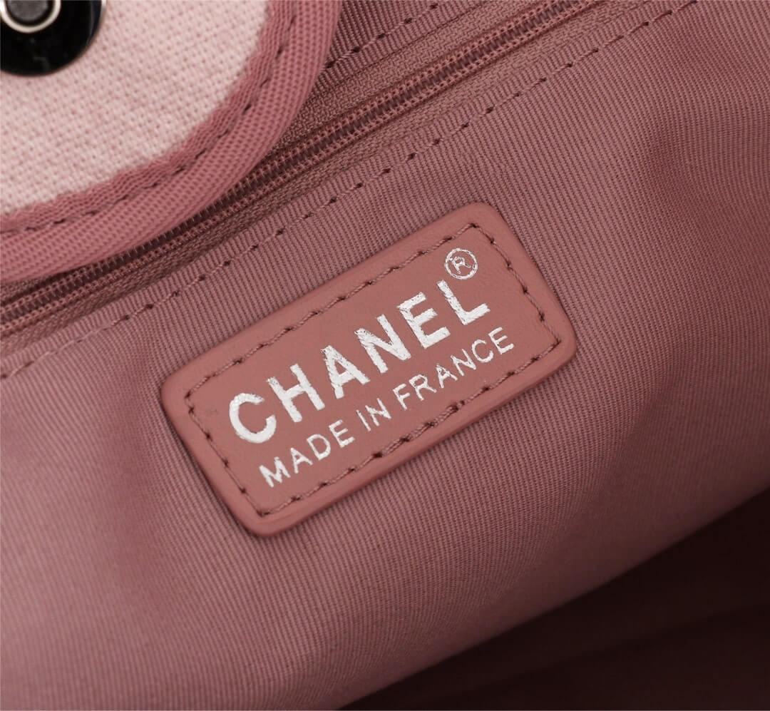 Chanel Deauville Tote 39cm Denim Canvas Shoulder HandbBag - Image 31