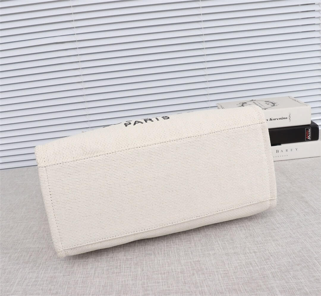 Chanel Deauville Tote 39cm Denim Canvas Shoulder HandbBag - Image 71