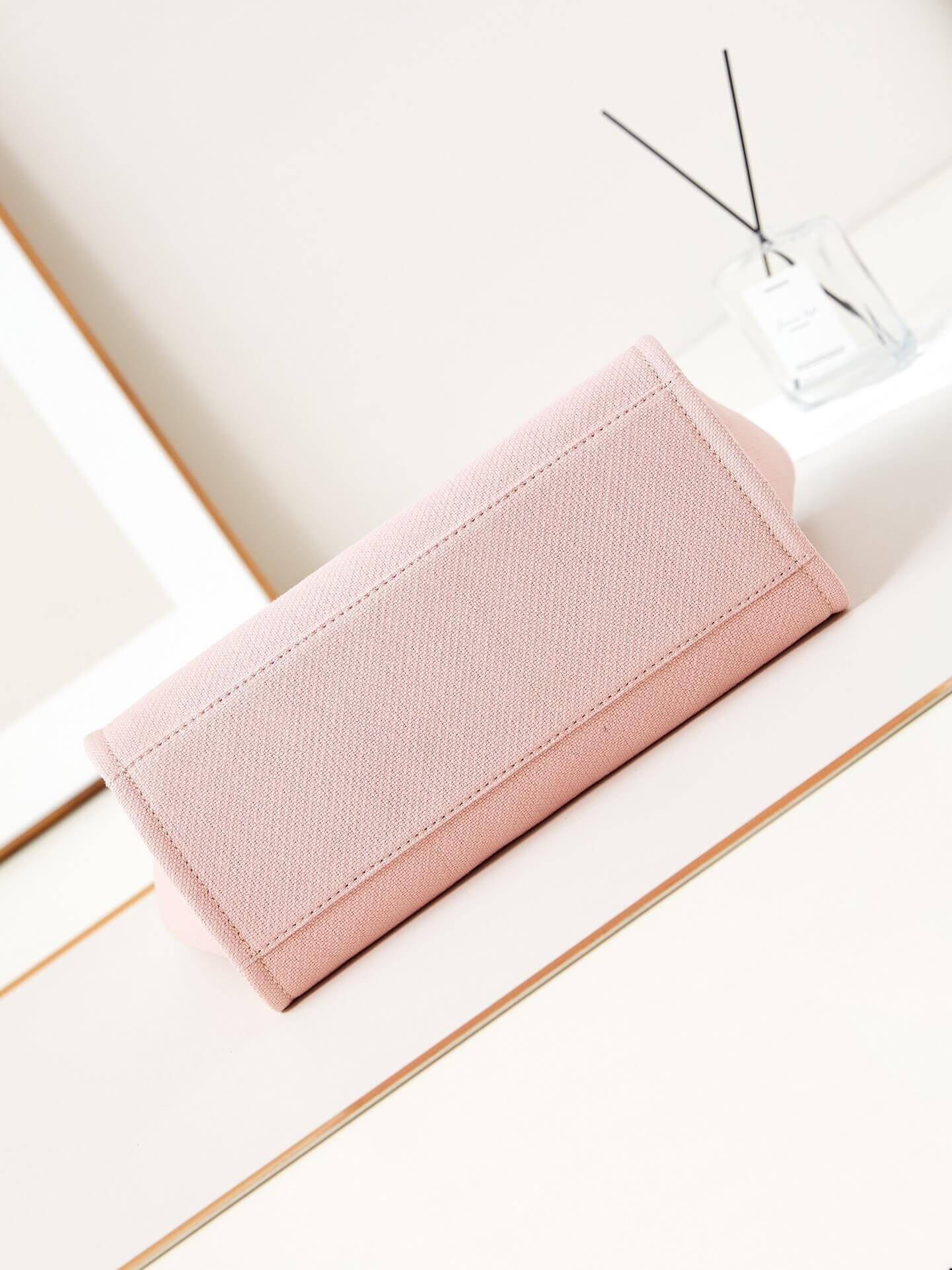 Chanel Deauville Tote Canvas Small Shoulder HandBag - Image 42