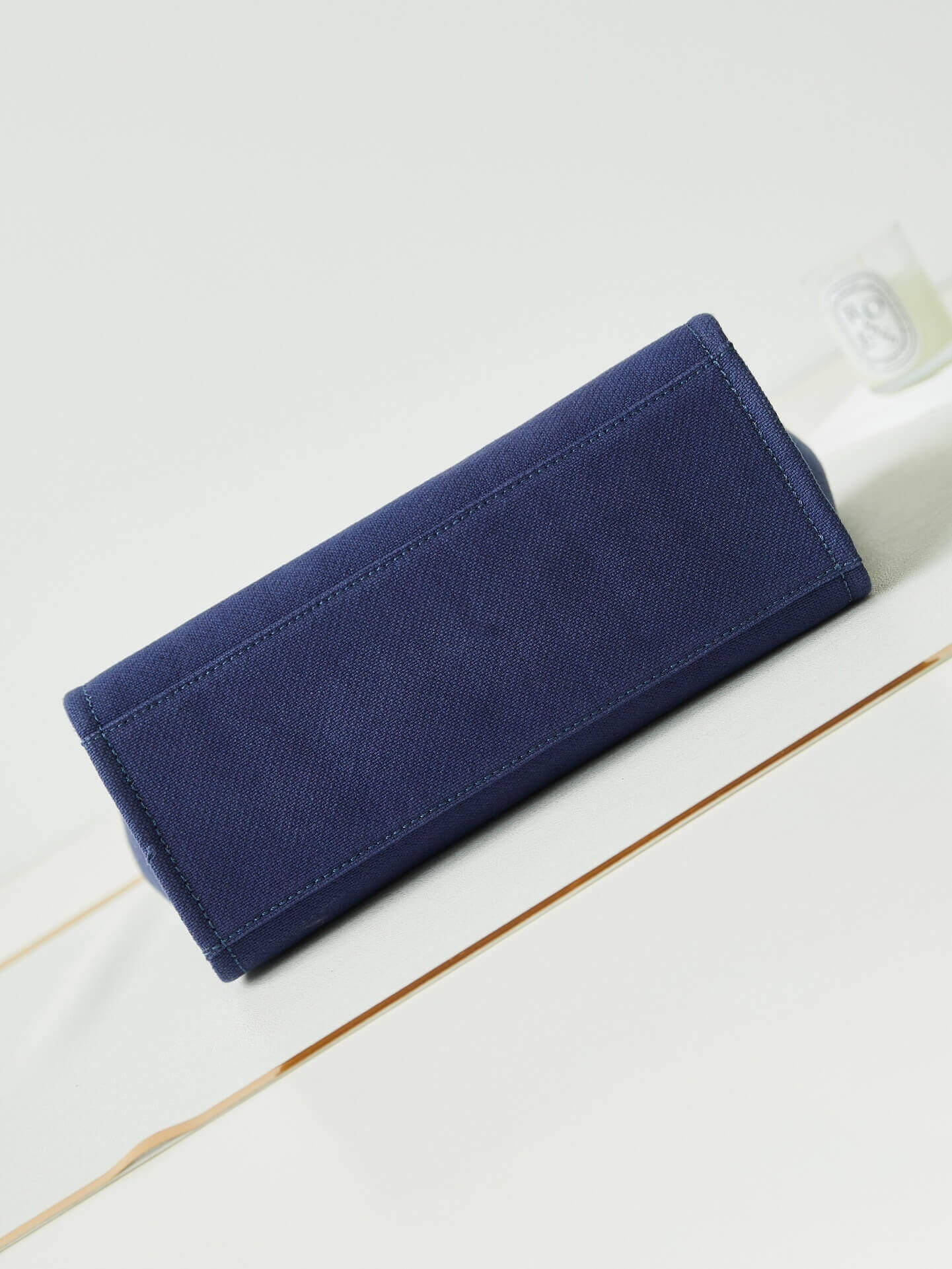 Chanel Deauville Tote Canvas Small Shoulder HandBag - Image 17