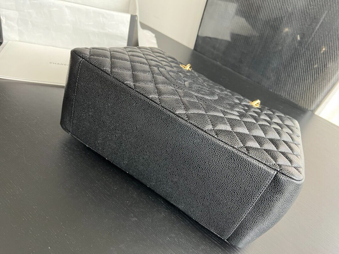 Chanel Grand Shopping Tote GST caviar leather Shoulder Handbag - Image 19