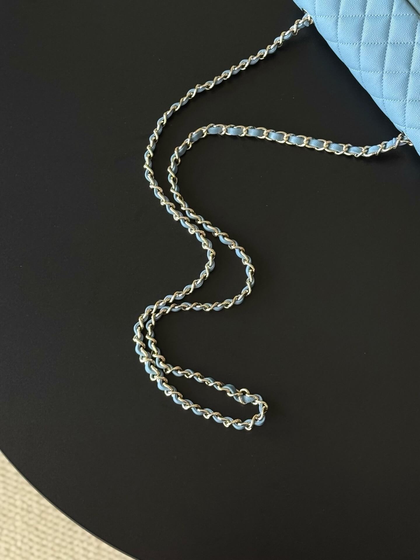 Chanel Mini Classic Flap Quilted Caviar Leather Shoulder Handbag - Image 91