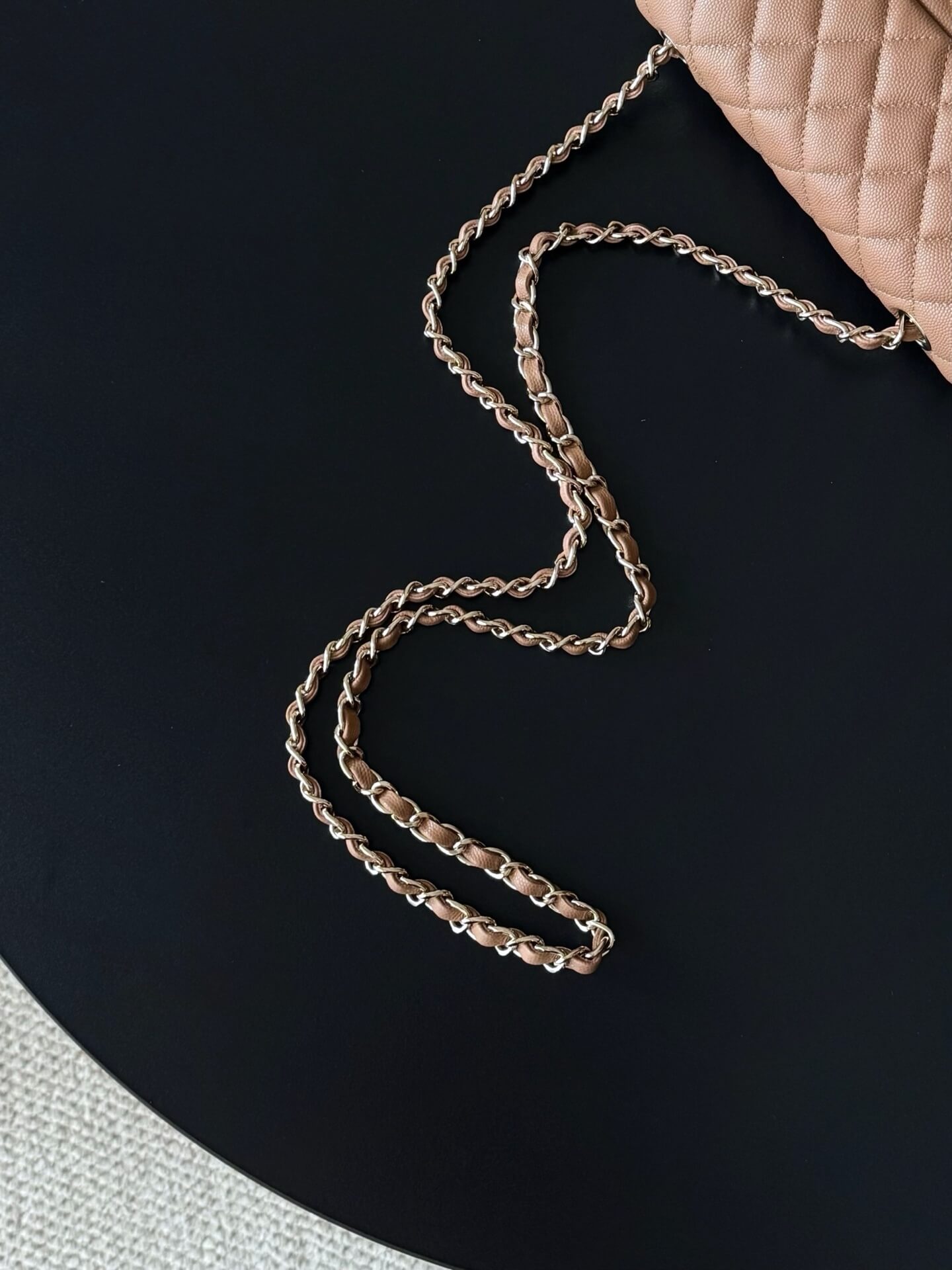 Chanel Mini Classic Flap Quilted Caviar Leather Shoulder Handbag - Image 76