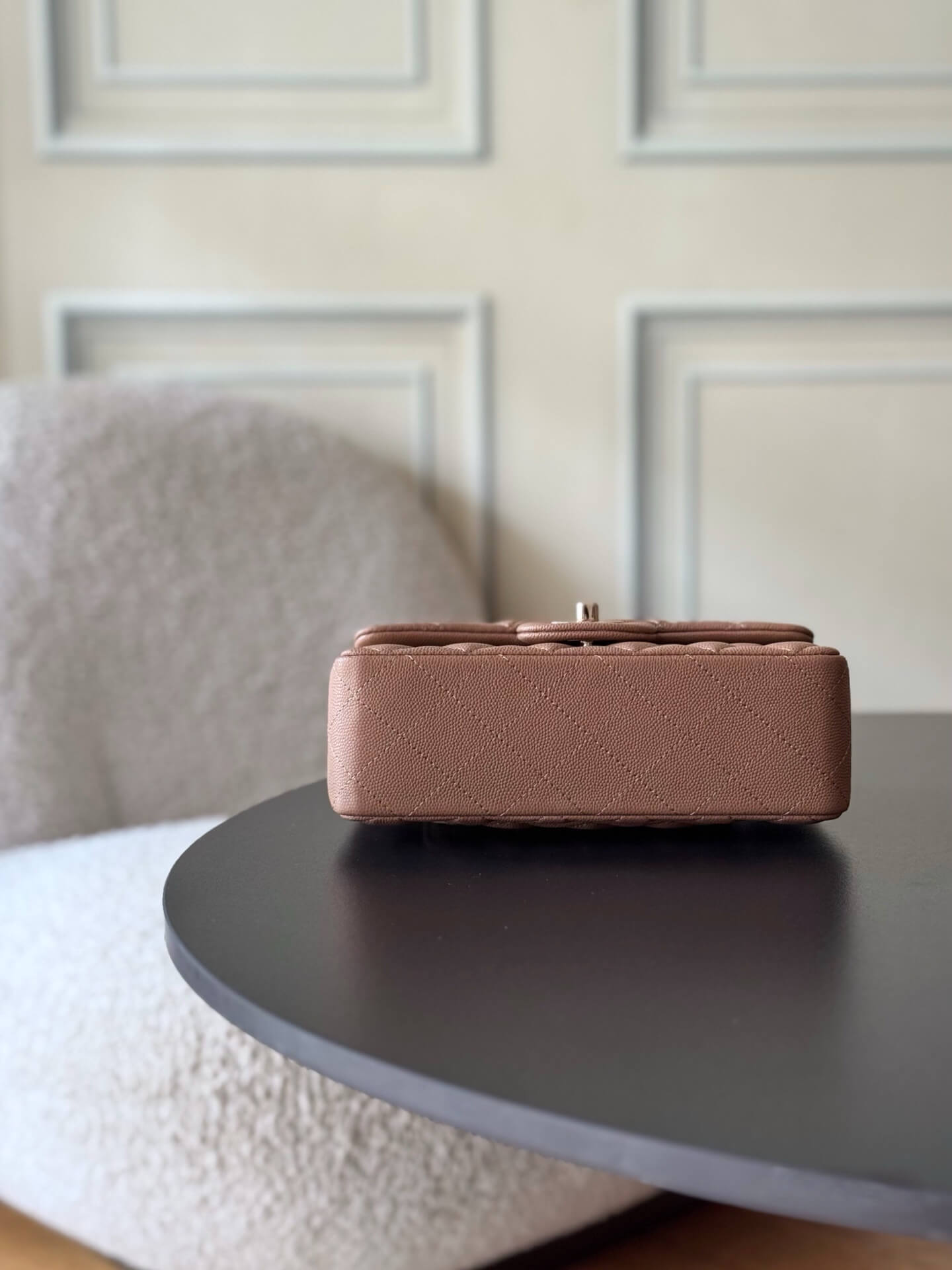 Chanel Mini Classic Flap Quilted Caviar Leather Shoulder Handbag - Image 78