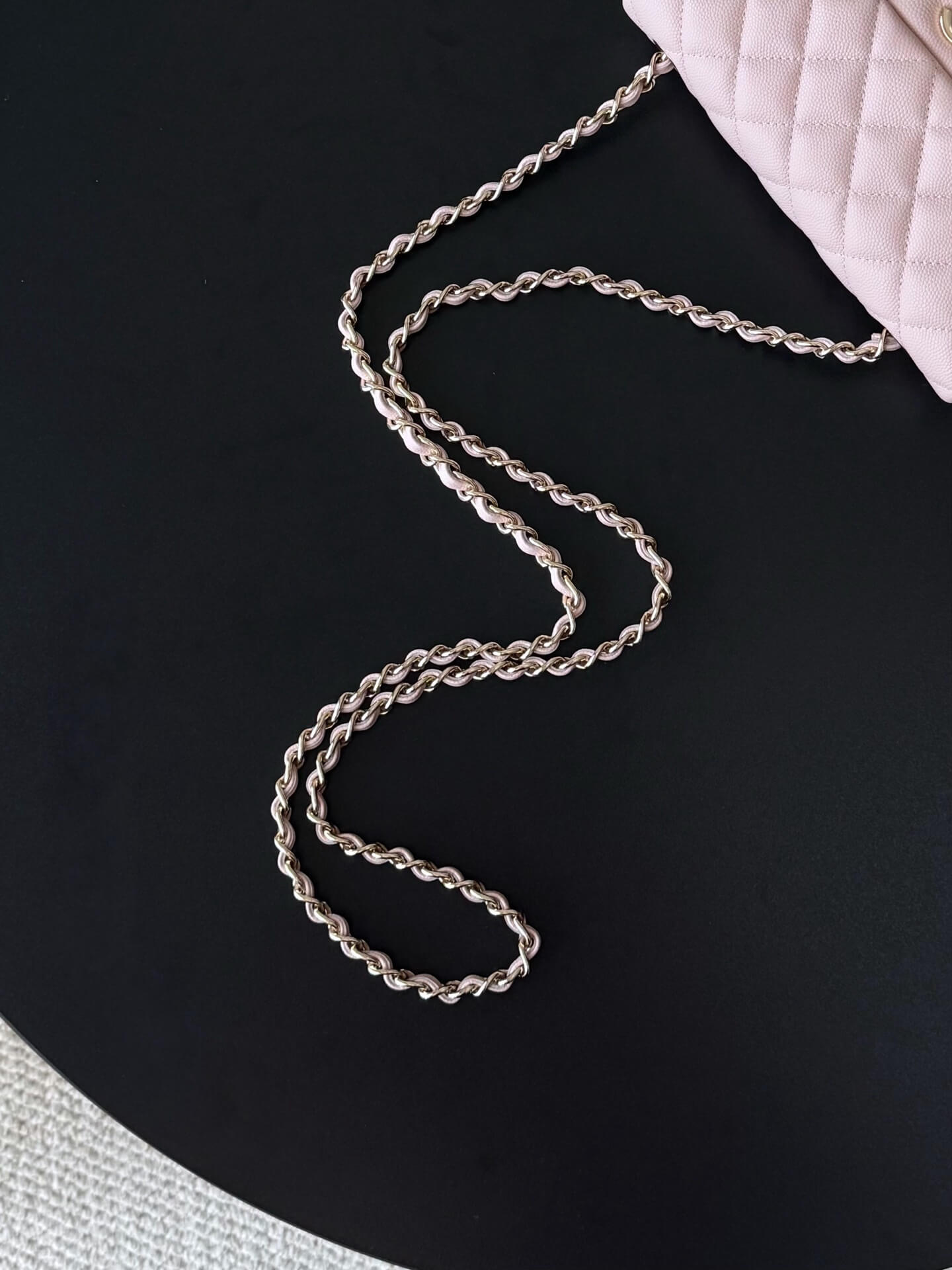 Chanel Mini Classic Flap Quilted Caviar Leather Shoulder Handbag - Image 14