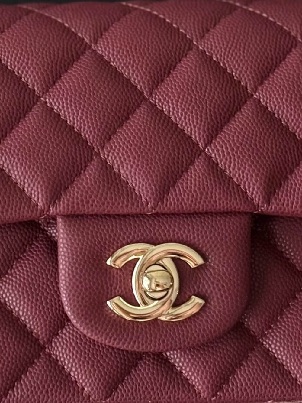 Chanel Mini Classic Flap Quilted Caviar Leather Shoulder Handbag - Image 29