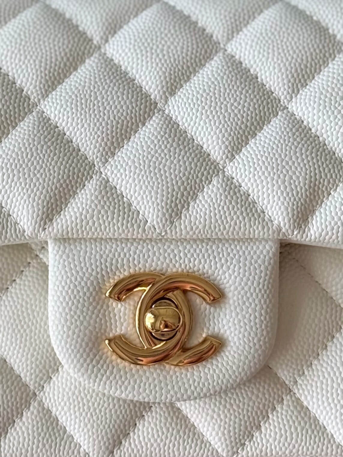 Chanel Mini Classic Flap Quilted Caviar Leather Shoulder Handbag - Image 44