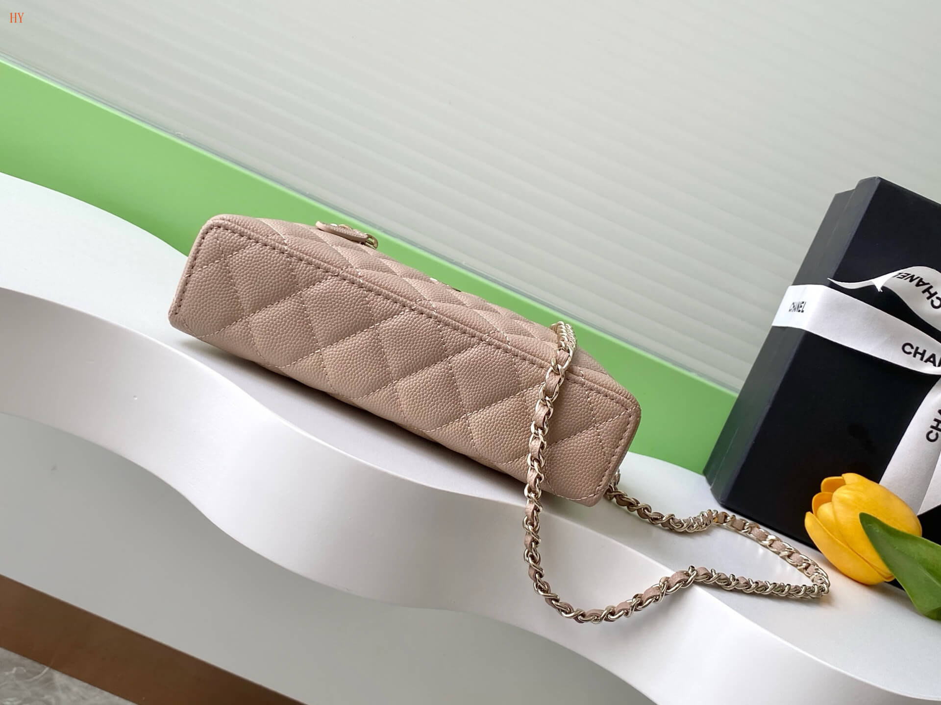 Chanel Quilted Top Handle Vanity Case Grained Calfskin Caviar Leather Crossbody Handbag - Image 71