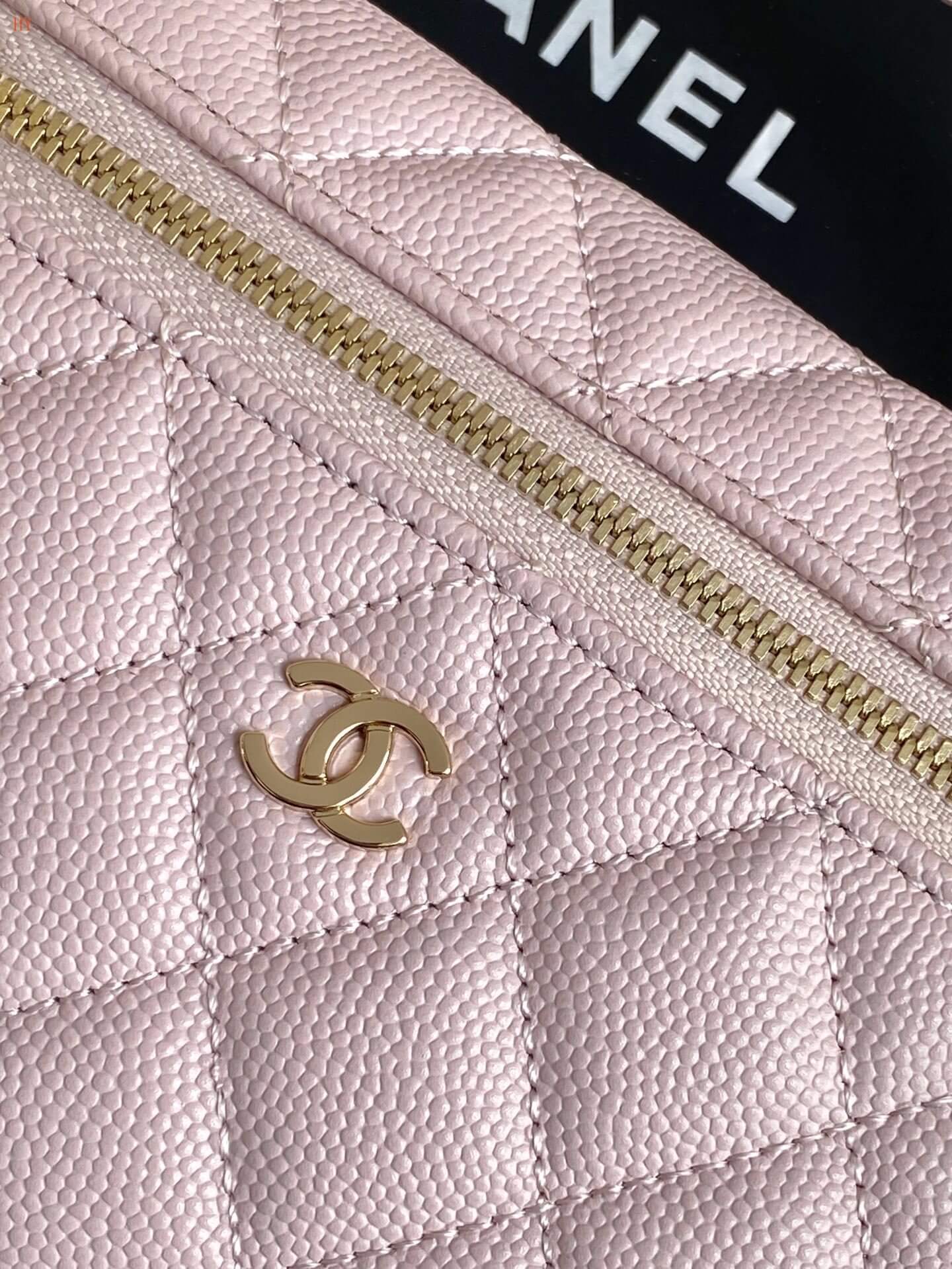 Chanel Quilted Top Handle Vanity Case Grained Calfskin Caviar Leather Crossbody Handbag - Image 49