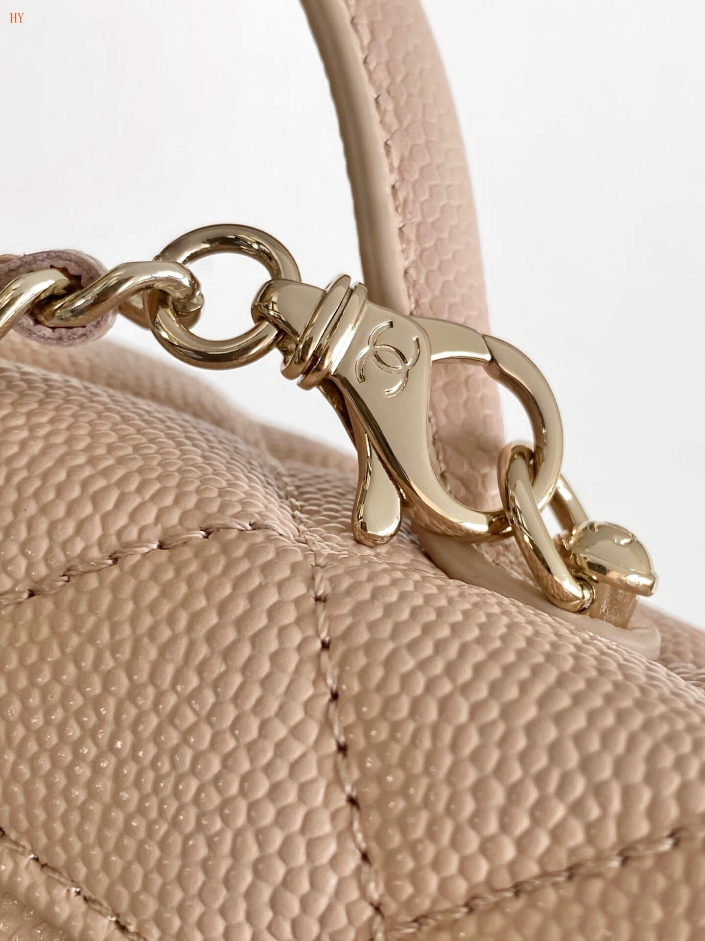 Chanel Quilted Top Handle Vanity Case Grained Calfskin Caviar Leather Crossbody Handbag - Image 78
