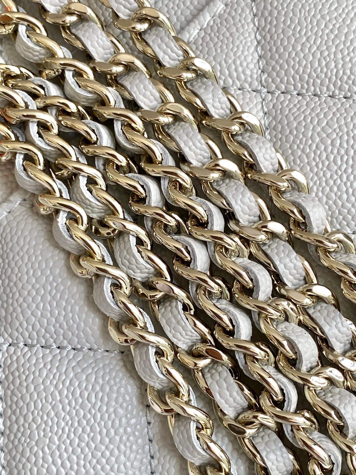 Chanel Quilted Top Handle Vanity Case Grained Calfskin Caviar Leather Crossbody Handbag - Image 60