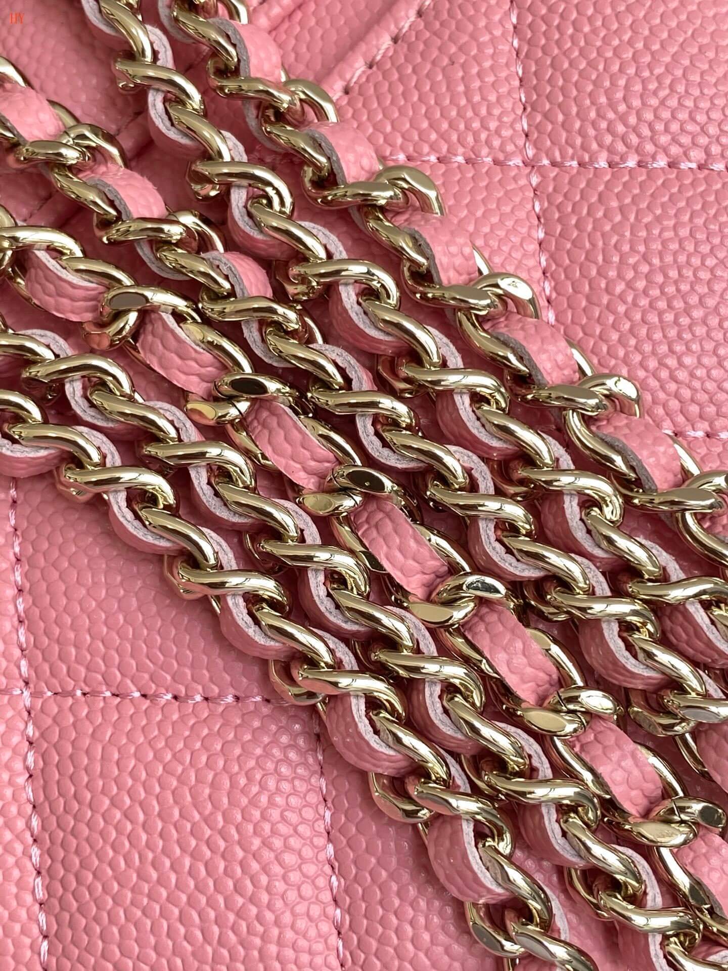 Chanel Quilted Top Handle Vanity Case Grained Calfskin Caviar Leather Crossbody Handbag - Image 42