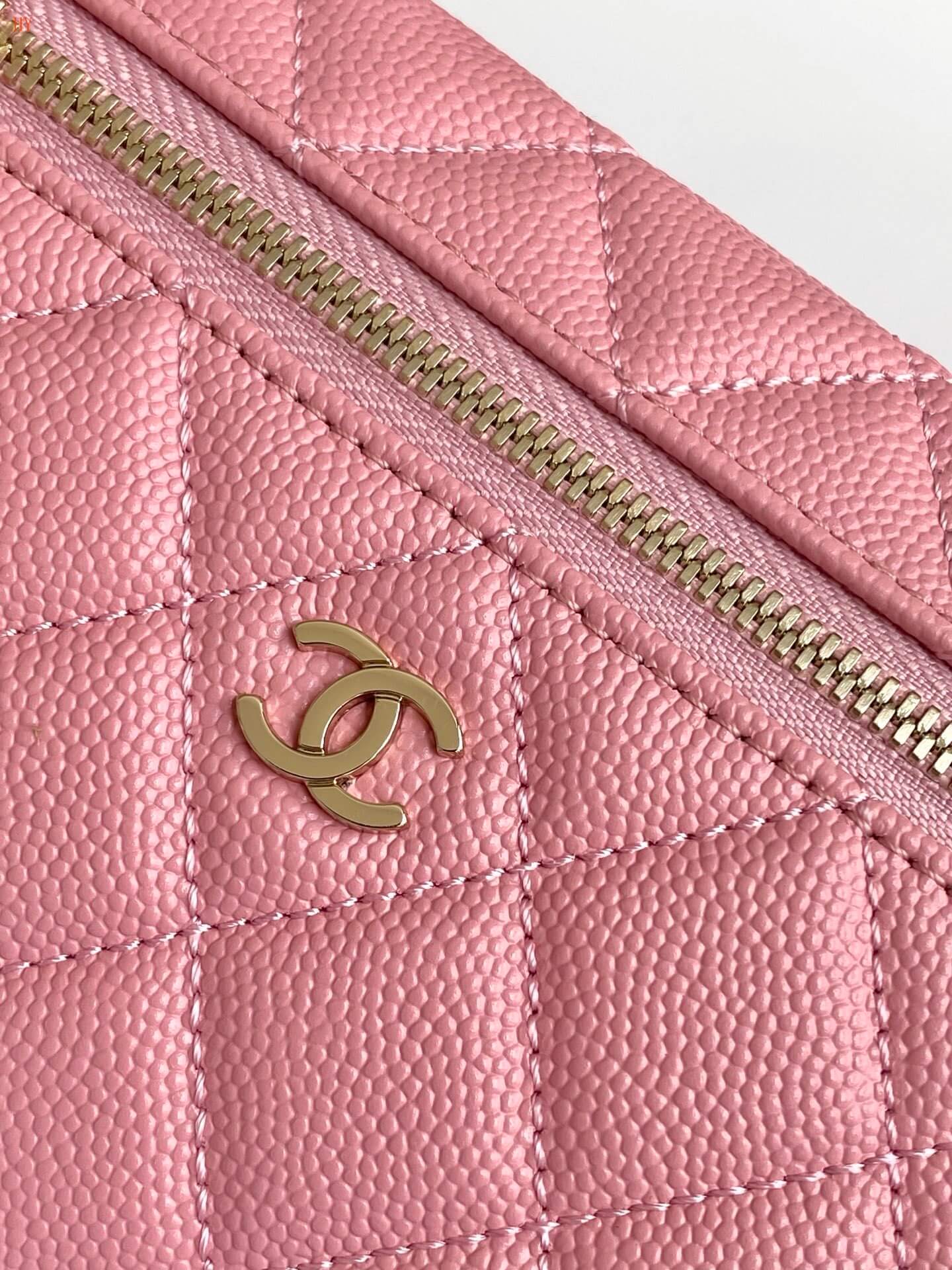 Chanel Quilted Top Handle Vanity Case Grained Calfskin Caviar Leather Crossbody Handbag - Image 41
