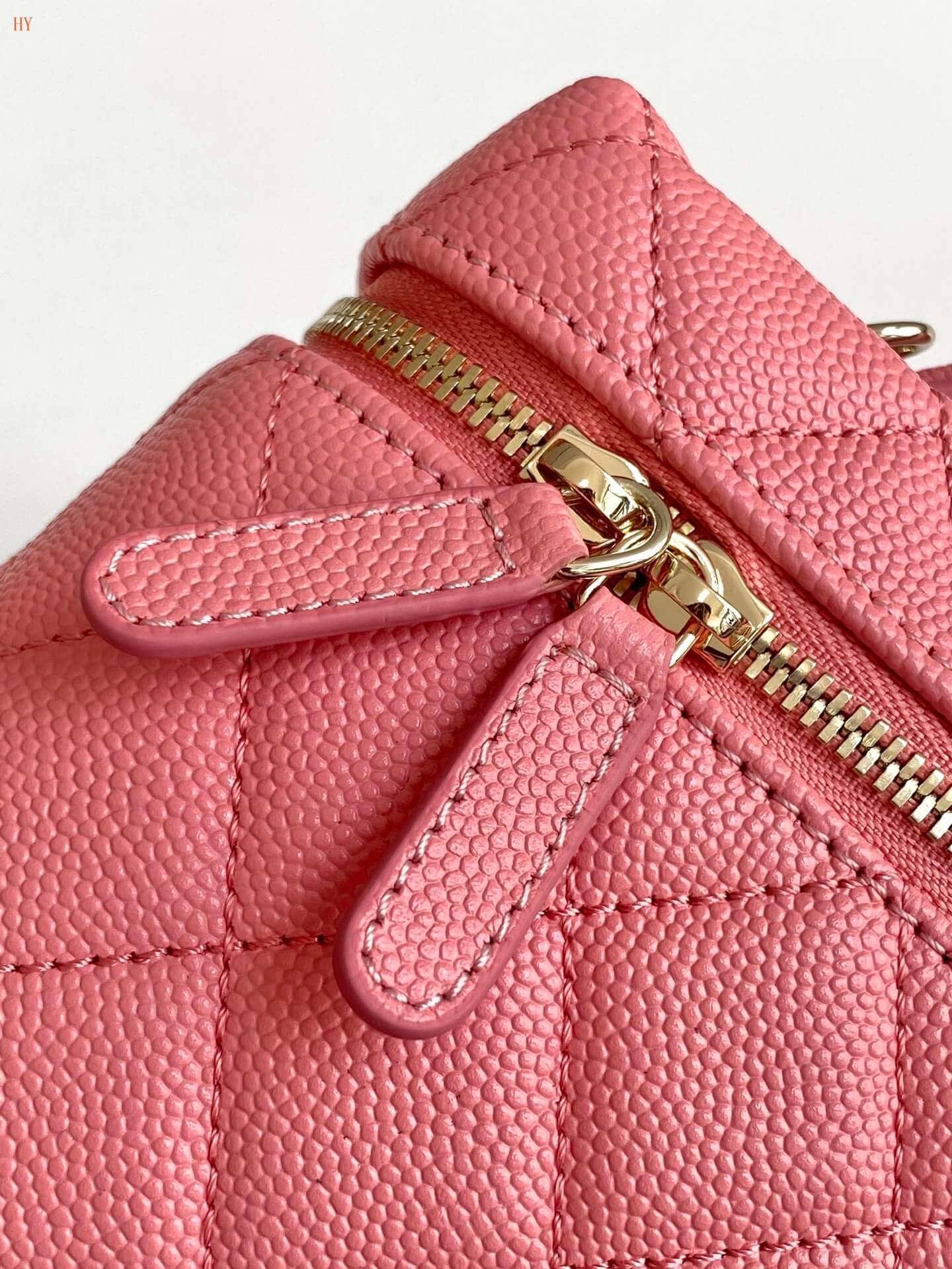 Chanel Quilted Top Handle Vanity Case Grained Calfskin Caviar Leather Crossbody Handbag - Image 32
