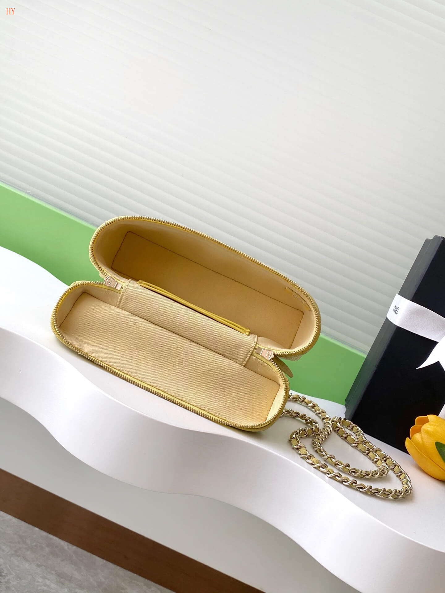 Chanel Quilted Top Handle Vanity Case Grained Calfskin Caviar Leather Crossbody Handbag - Image 83