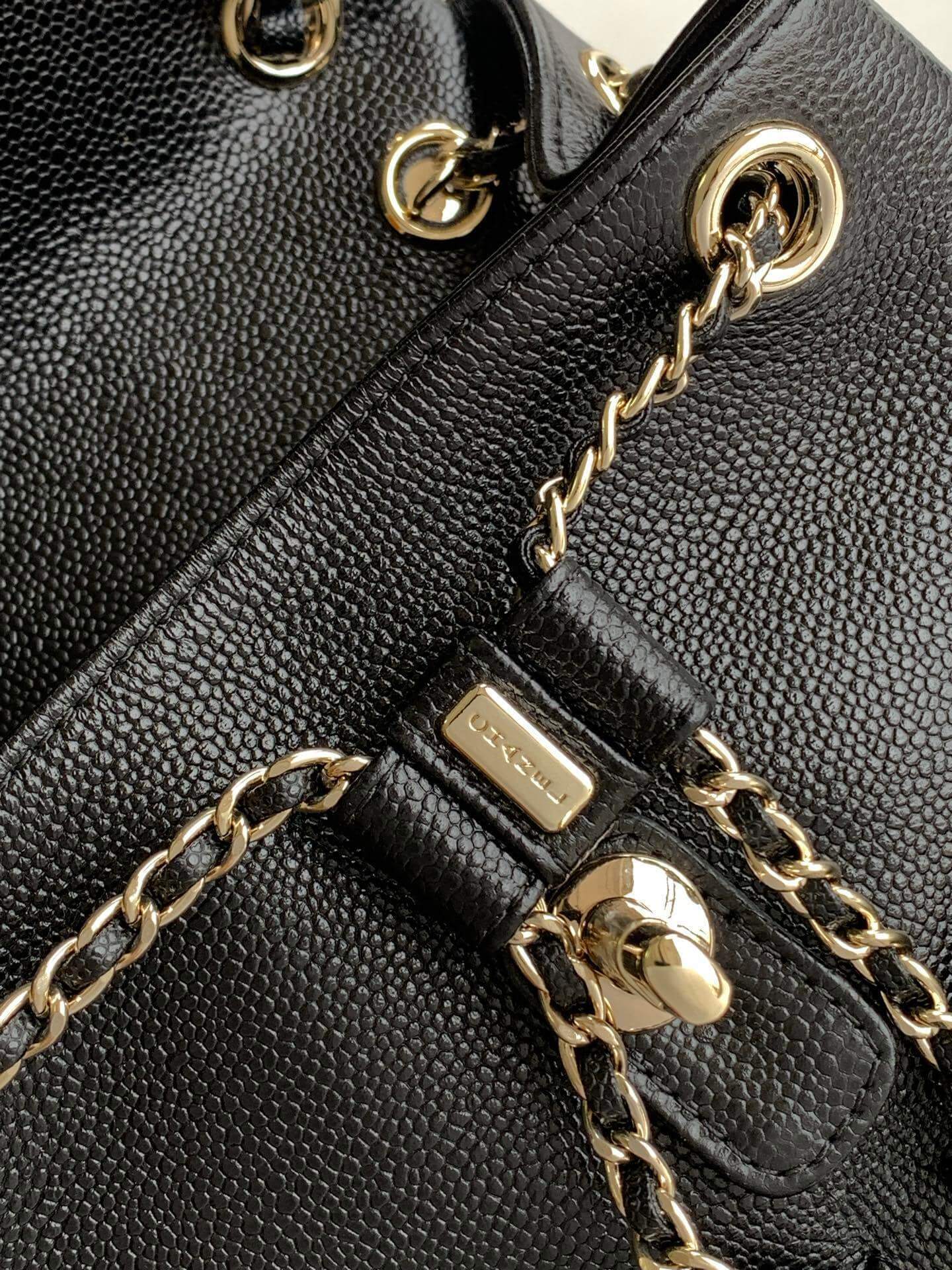 Chanel Small Duma Backpack Caviar Leather - Image 17