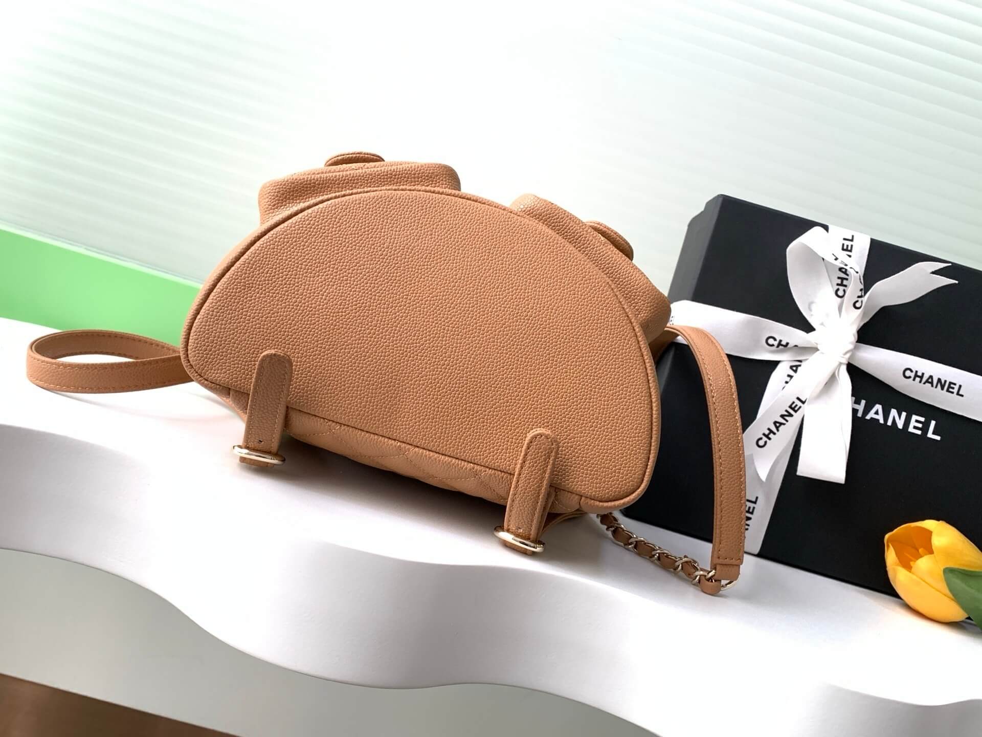 Chanel Small Duma Backpack Caviar Leather - Image 81