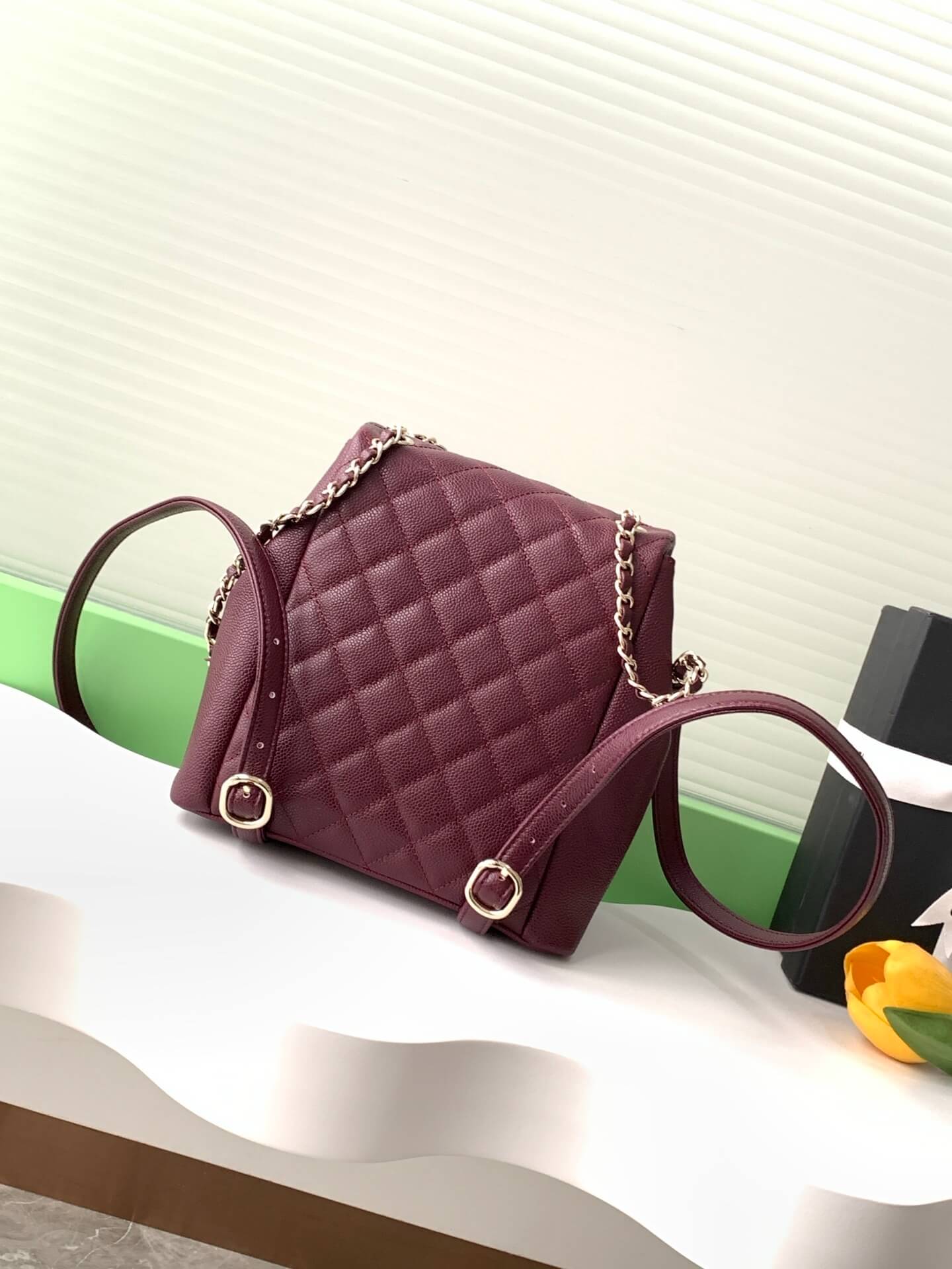 Chanel Small Duma Backpack Caviar Leather - Image 65