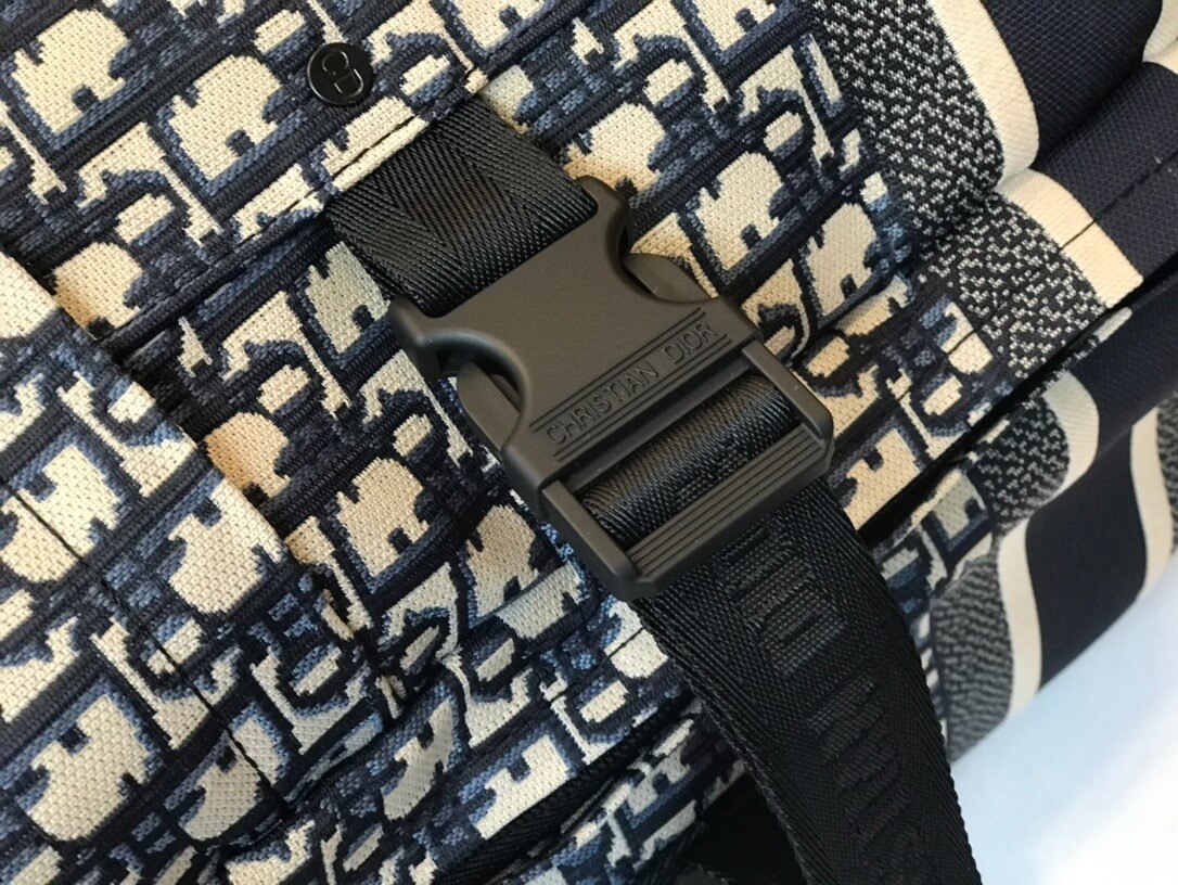 Dior Small - Large Travel Suitcase Navy Blue - Image 17