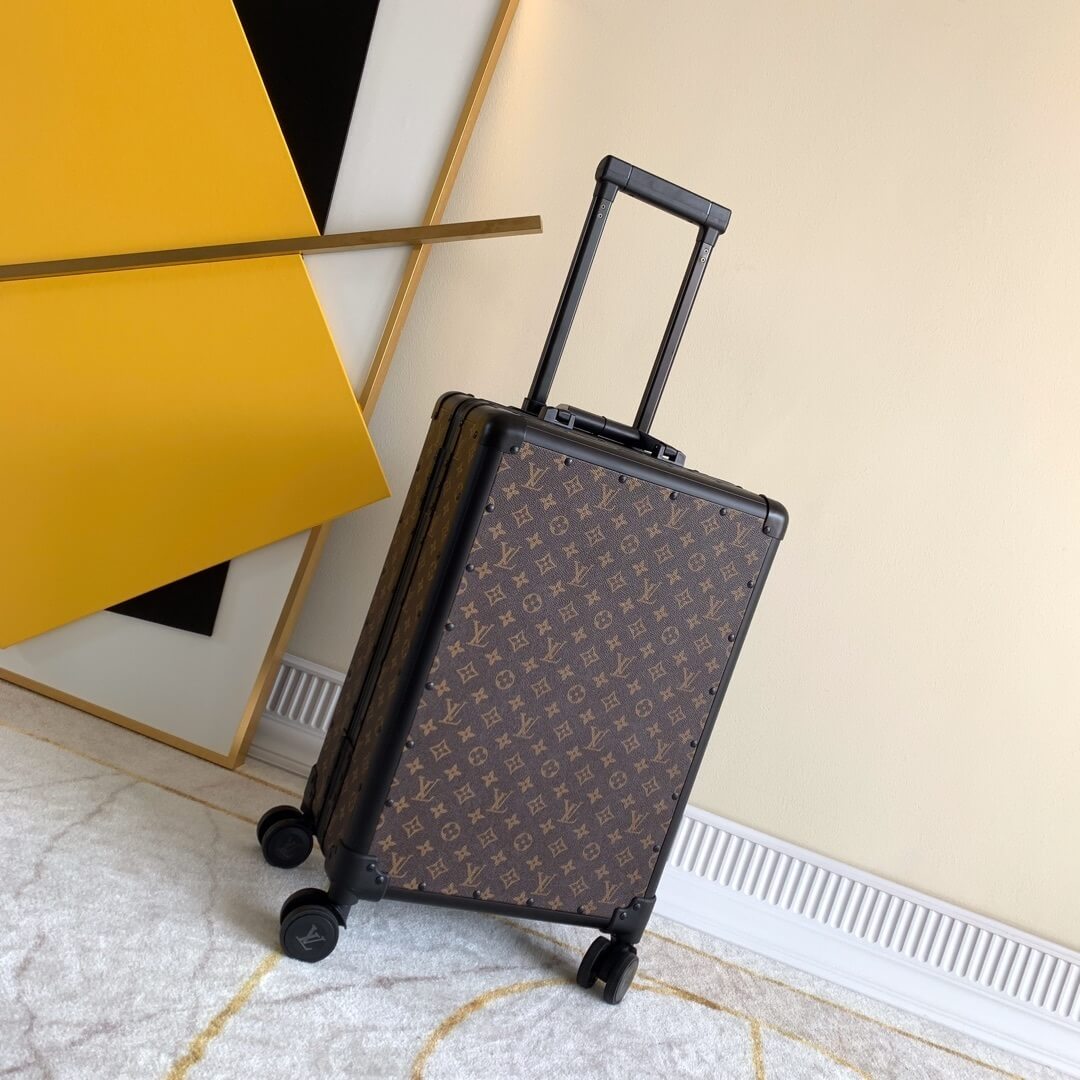 Louis Vuitton LV Monogram Canvas Brown - Monogram Eclipse Canvas Black - Damier Ebene Canvas Brown - Damier Graphite Canvas Black Rolling Trunk Travel Bag