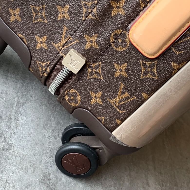 Louis Vuitton LV Monogram Canvas Horizon 50 - 55 Cabin Suitcase Rolling Travel Bag M13768 - M13767 Brown - Image 7