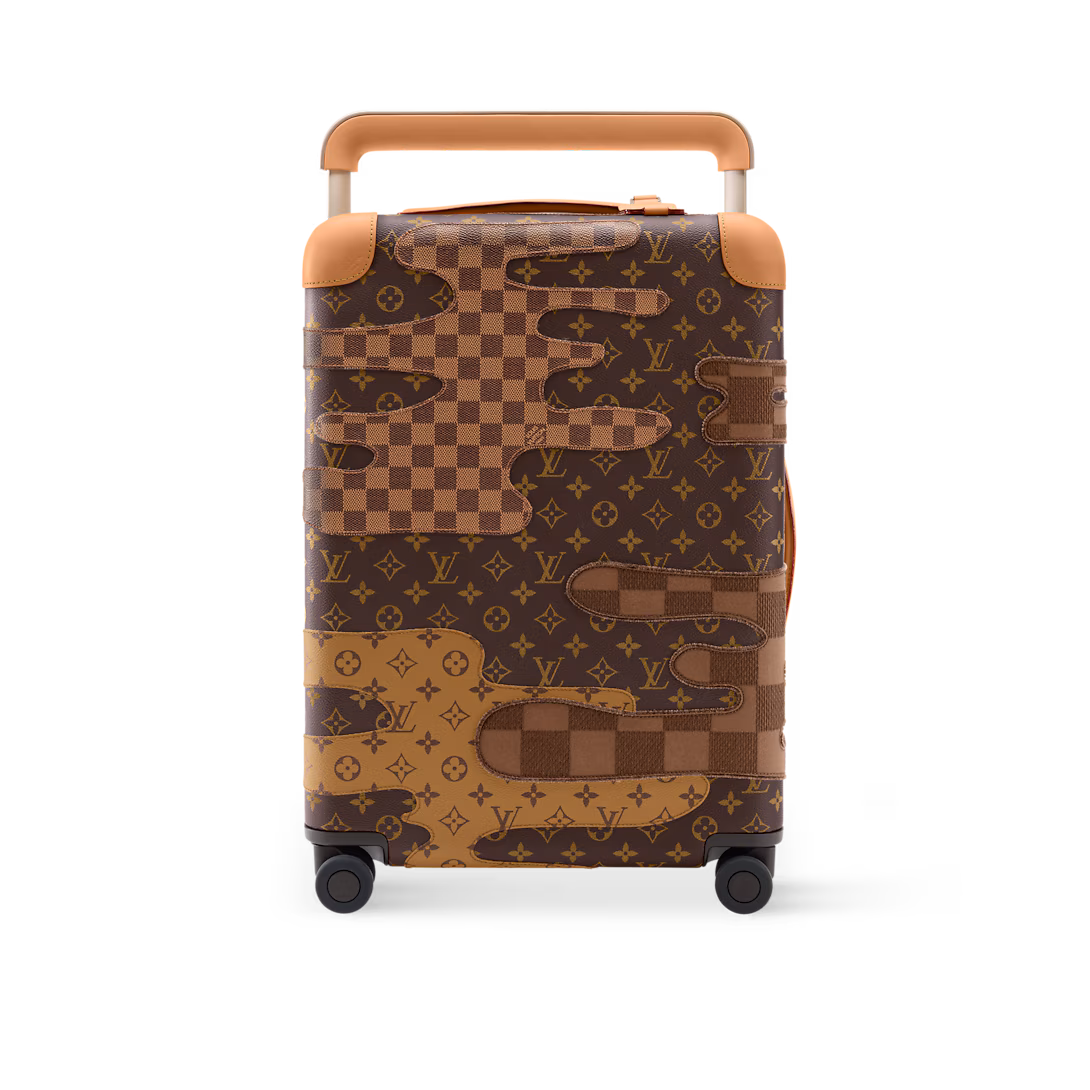 Louis Vuitton LV Monogram Landscape coated canvas Horizon 55 Rolling Suitcase Travel Bag M26049 Brown