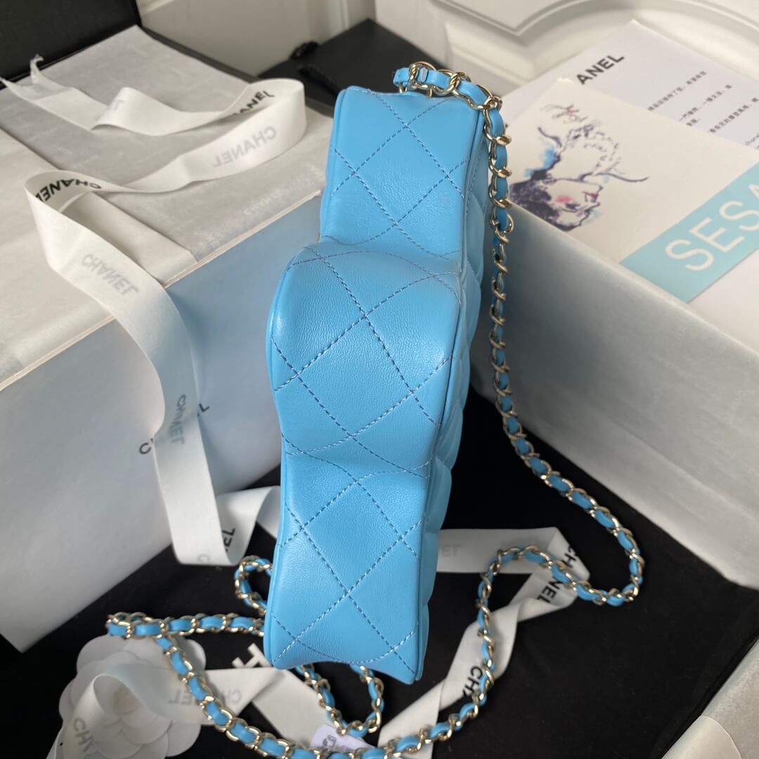 Chanel 24C Fame Star Quilted Lambskin Leather Shoulder Crossbody Bag - Image 78