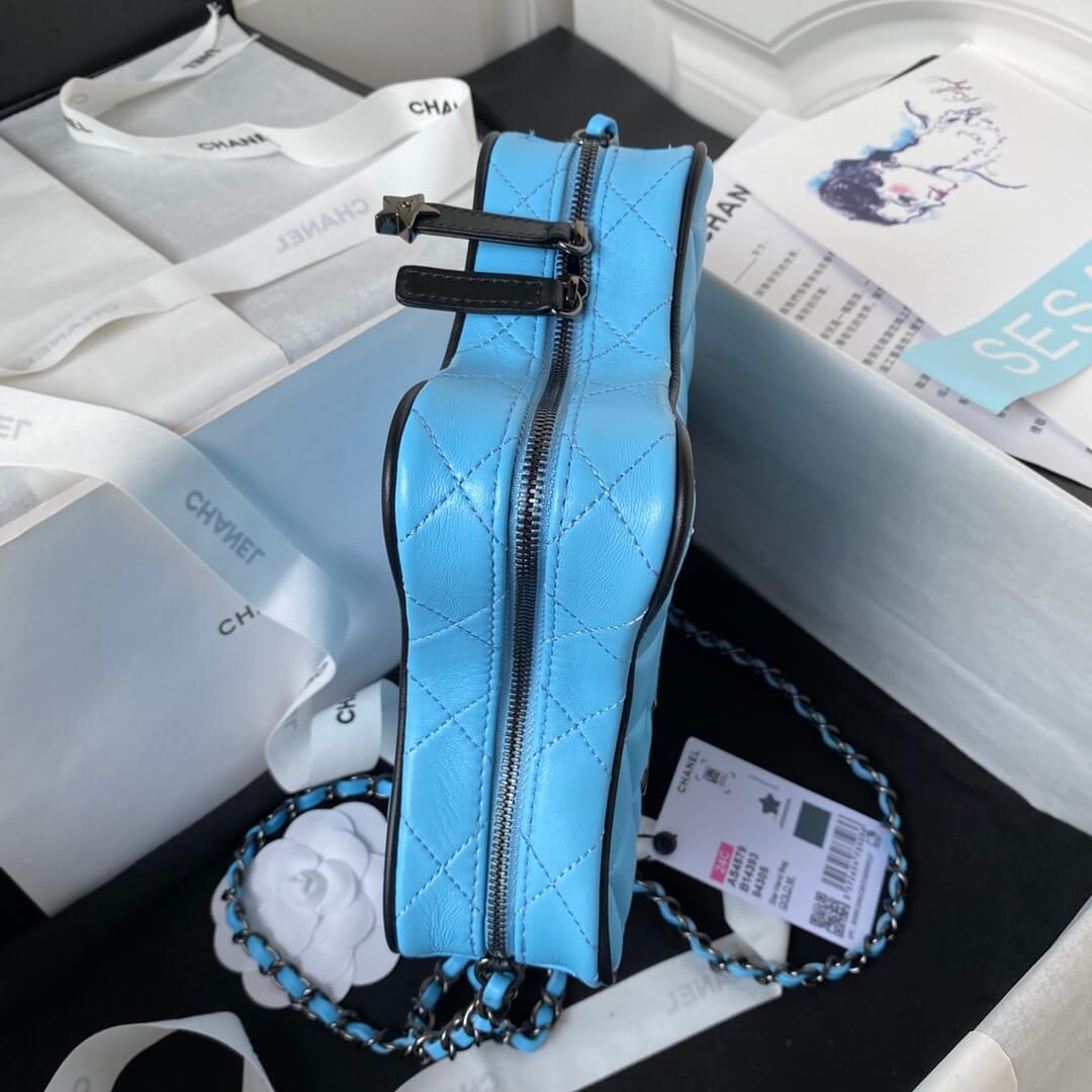 Chanel 24C Fame Star Quilted Lambskin Leather Shoulder Crossbody Bag - Image 87