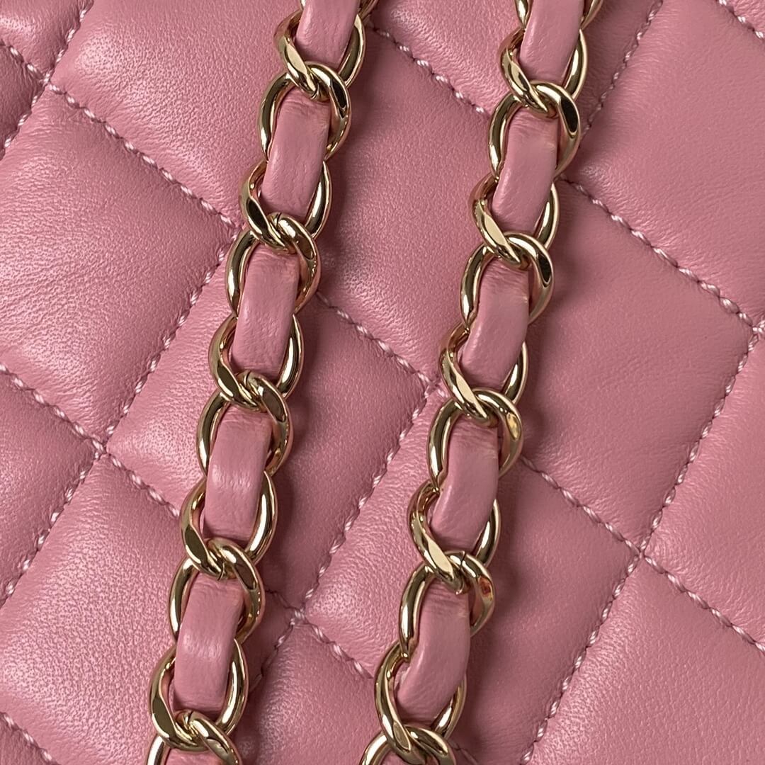 Chanel 24C Fame Star Quilted Lambskin Leather Shoulder Crossbody Bag - Image 62