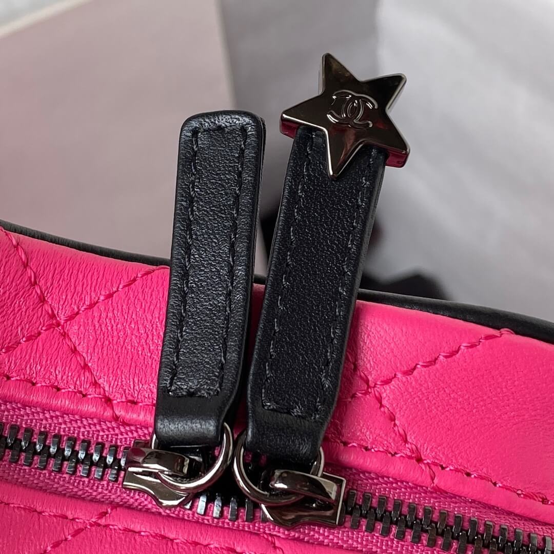 Chanel 24C Fame Star Quilted Lambskin Leather Shoulder Crossbody Bag - Image 54