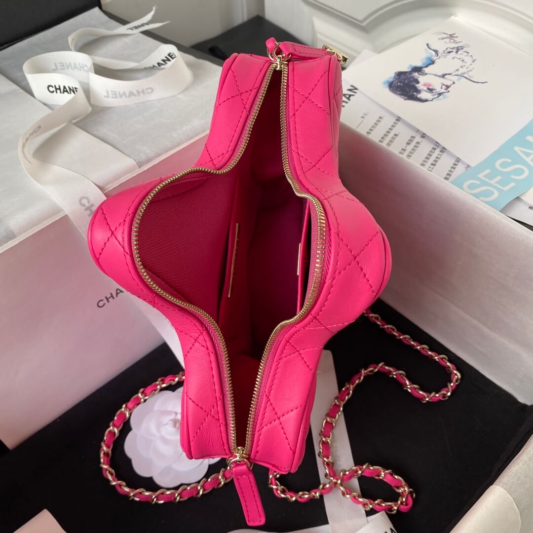 Chanel 24C Fame Star Quilted Lambskin Leather Shoulder Crossbody Bag - Image 39