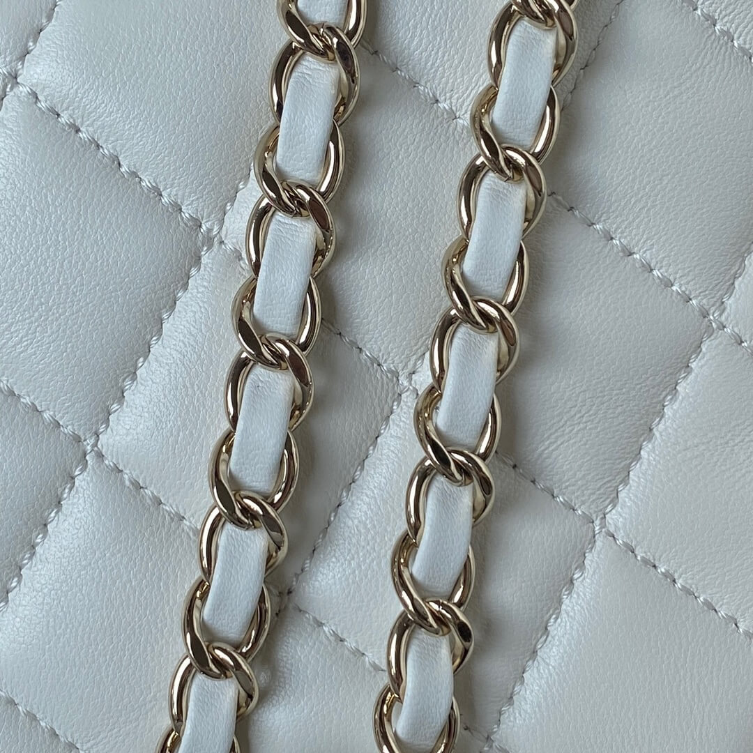 Chanel 24C Fame Star Quilted Lambskin Leather Shoulder Crossbody Bag - Image 26