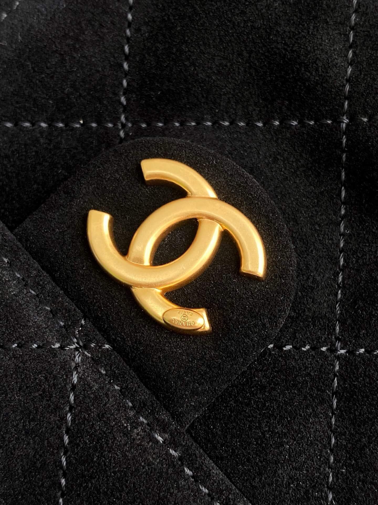 Chanel 25 Hobo Tote Shoulder Handbag Shopping Suede Calfskin Leather - Image 32