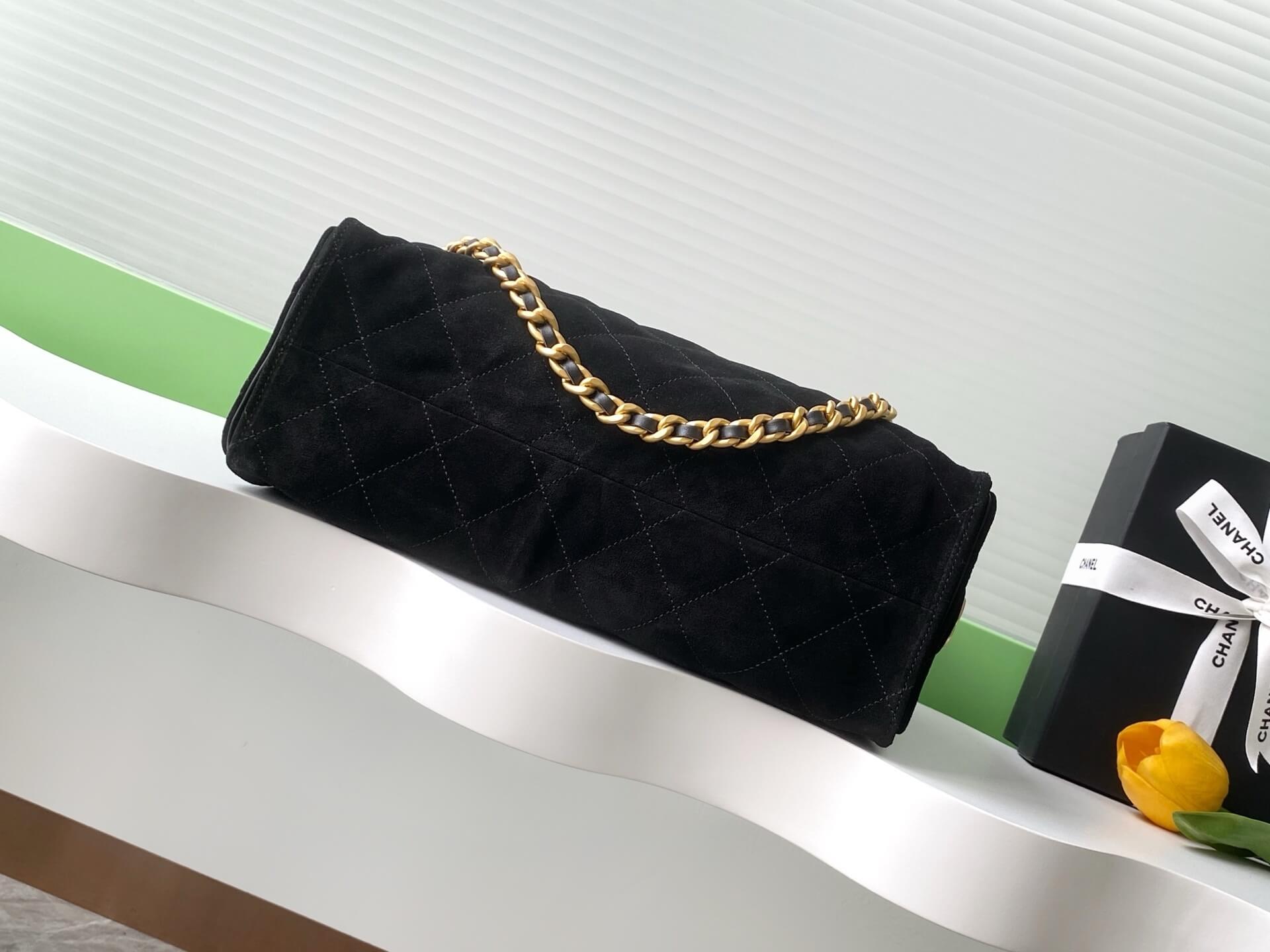 Chanel 25 Hobo Tote Shoulder Handbag Shopping Suede Calfskin Leather - Image 36