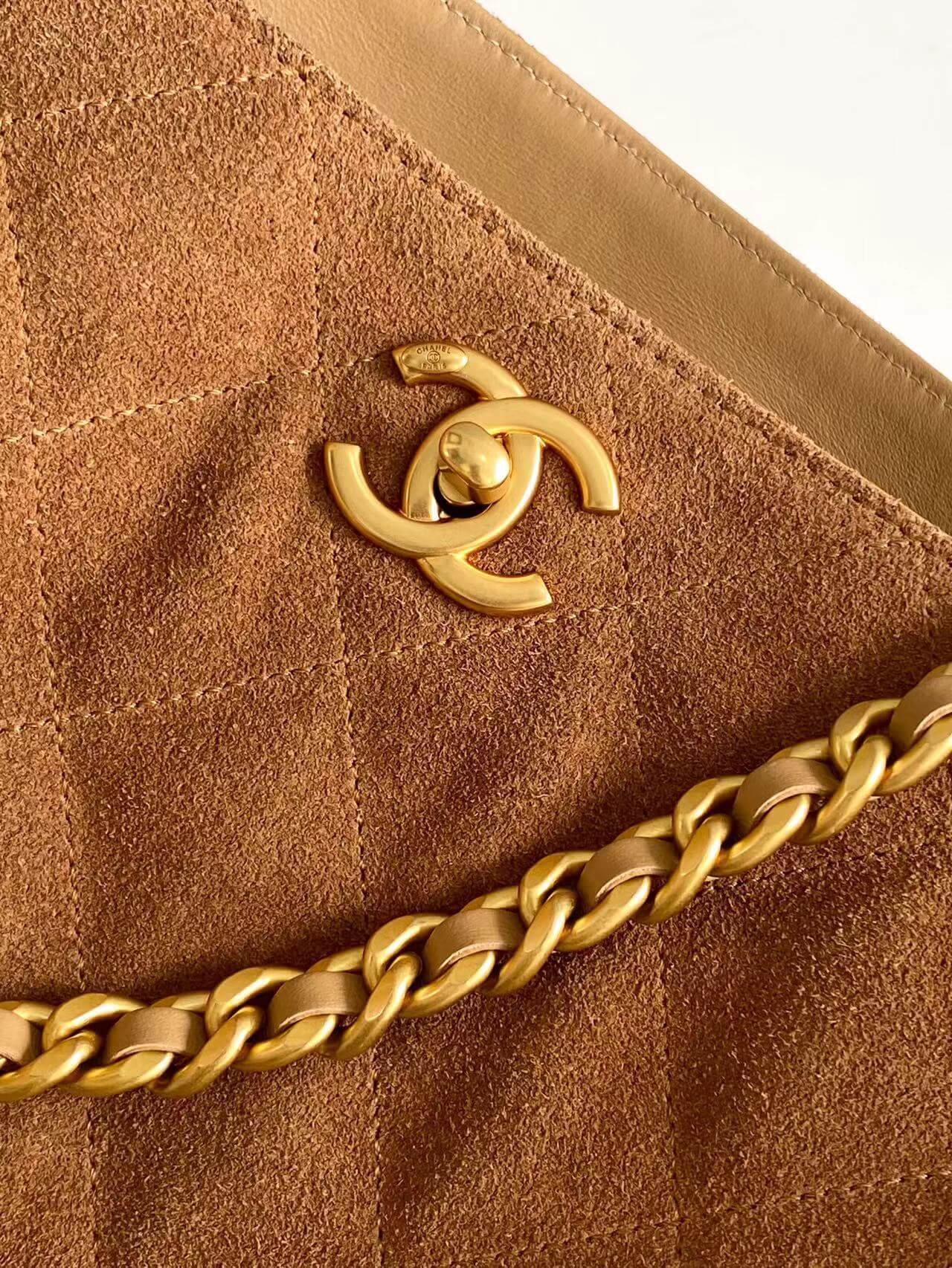 Chanel 25 Hobo Tote Shoulder Handbag Shopping Suede Calfskin Leather - Image 23