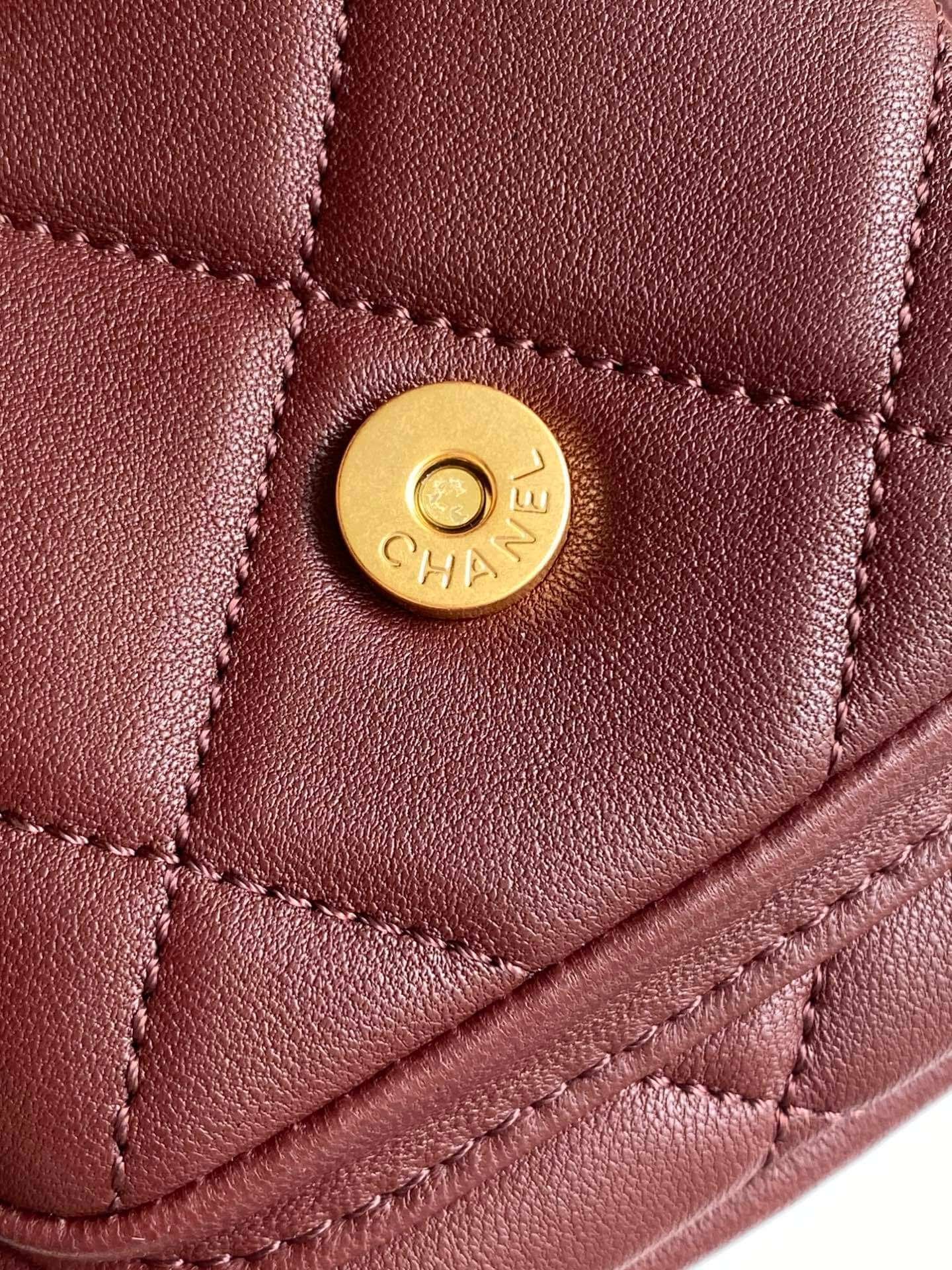 Chanel 25K Bowling Lambskin leather Shoulder Crossbody Bag - Image 33