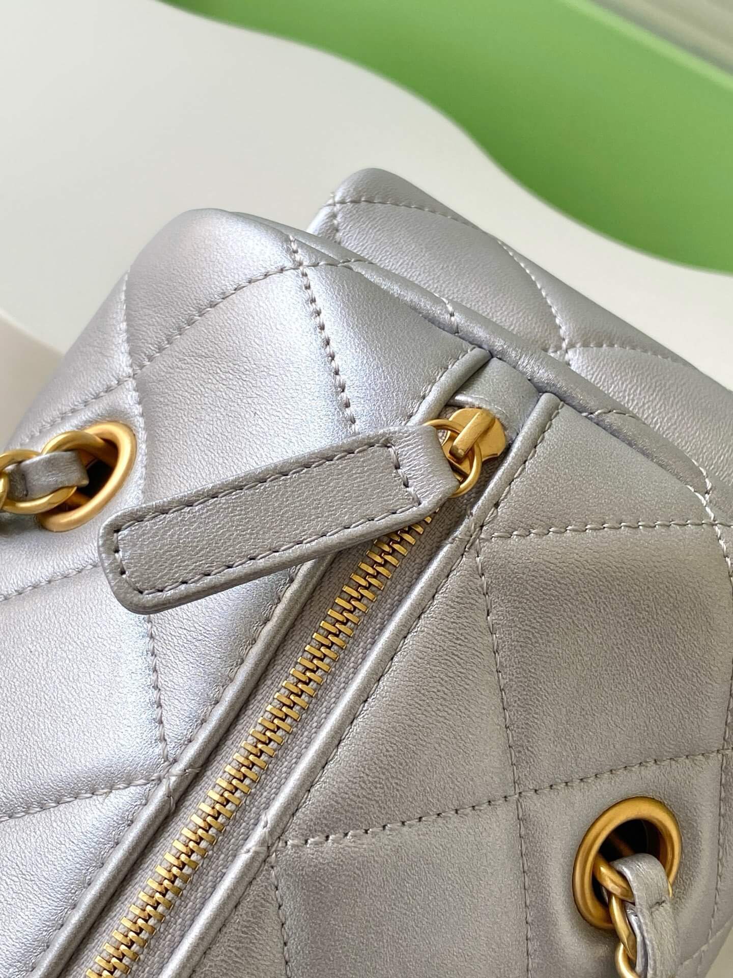 Chanel 25K Bowling Lambskin leather Shoulder Crossbody Bag - Image 50