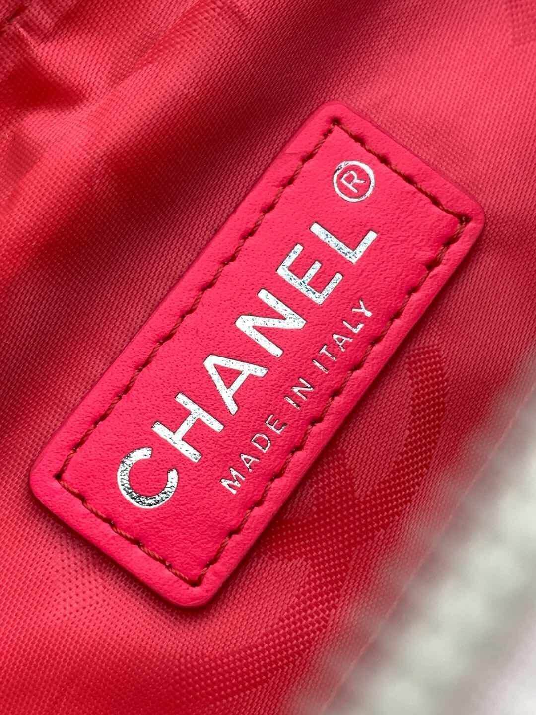 Chanel Cambon Camera Bag with Maxi Logo in Black Lambskin Leather Shoulder Crossbody - Image 48