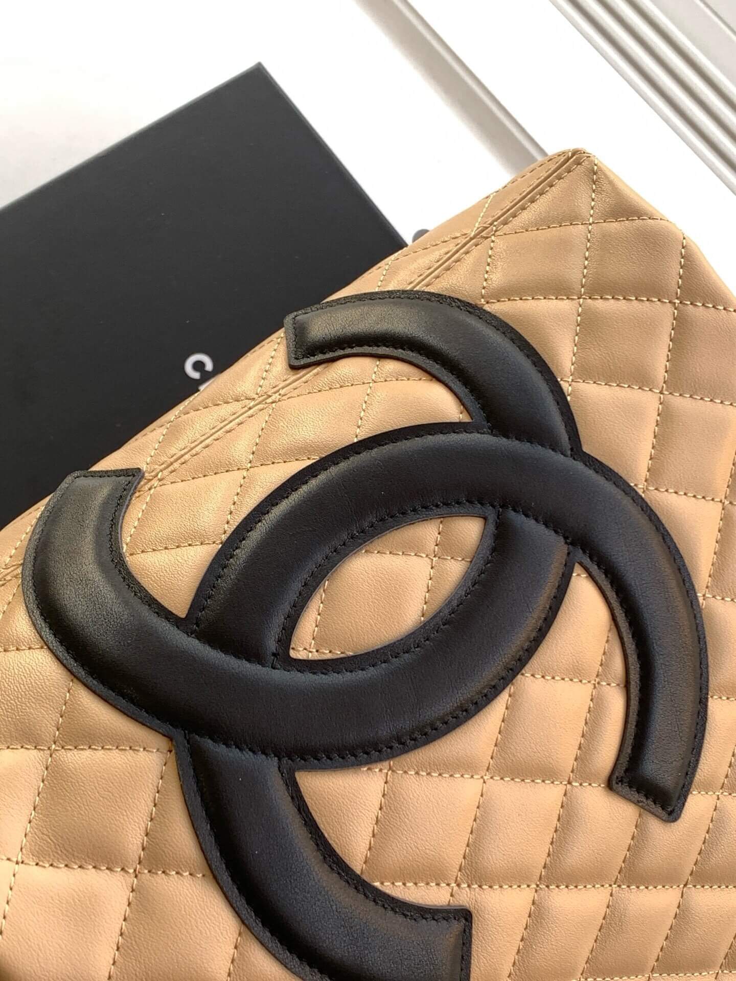 Chanel Cambon Ligne Crafted Soft Calfskin leather Tote Shoulder Handbag - Image 95