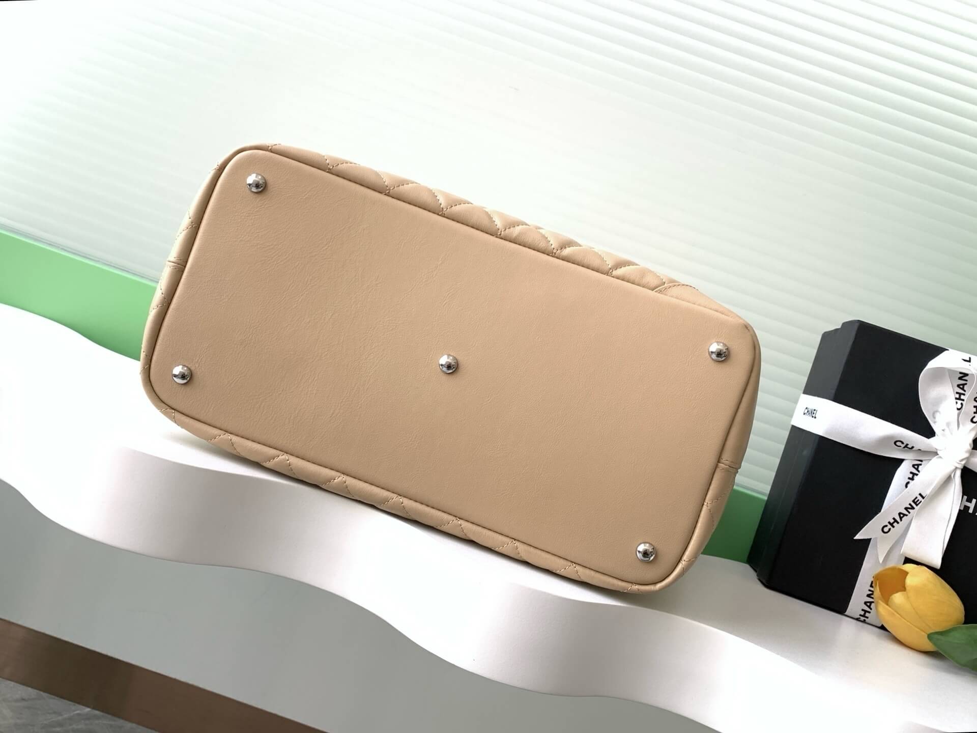 Chanel Cambon Ligne Crafted Soft Calfskin leather Tote Shoulder Handbag - Image 97