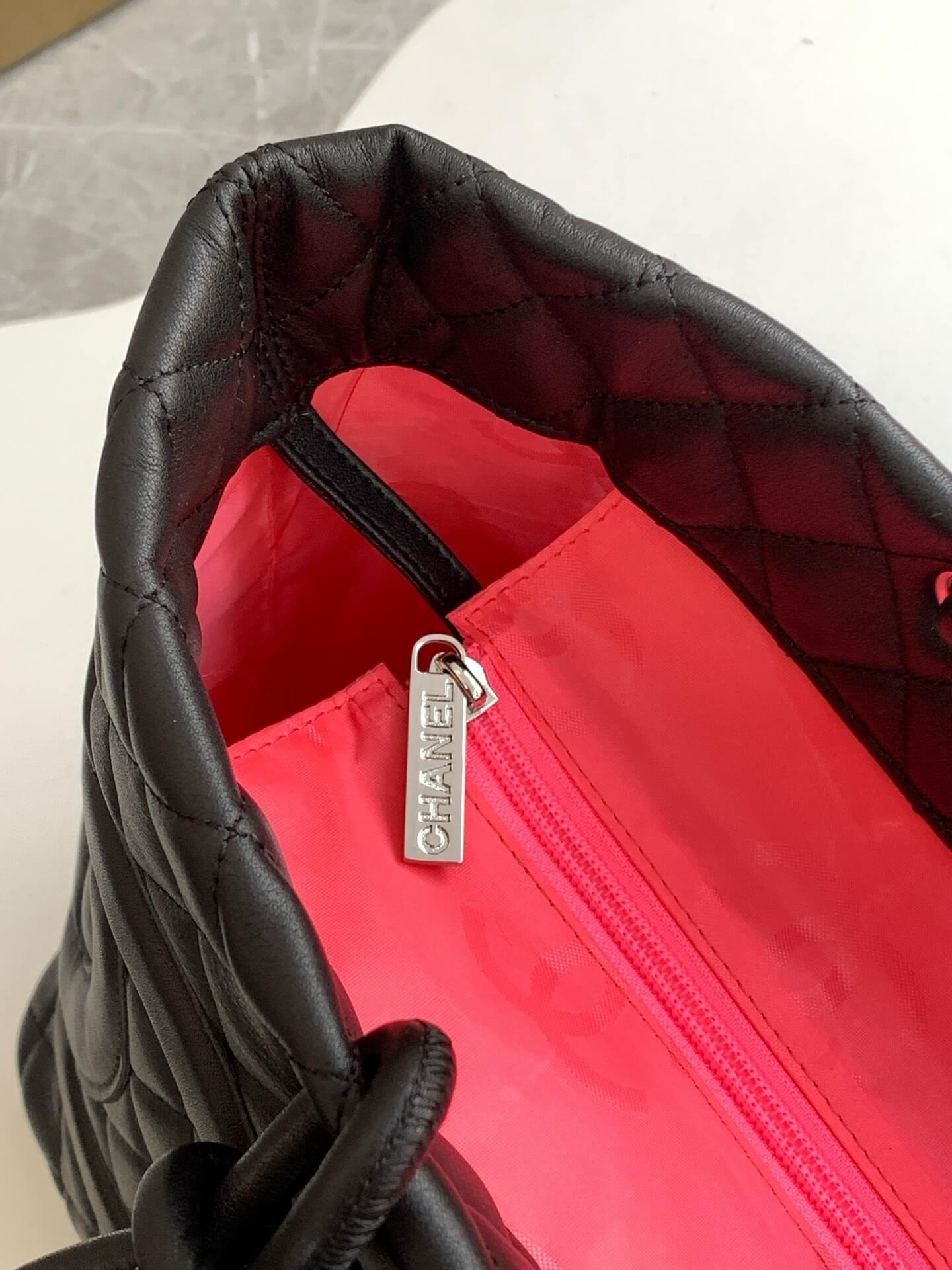 Chanel Cambon Ligne Crafted Soft Calfskin leather Tote Shoulder Handbag - Image 22