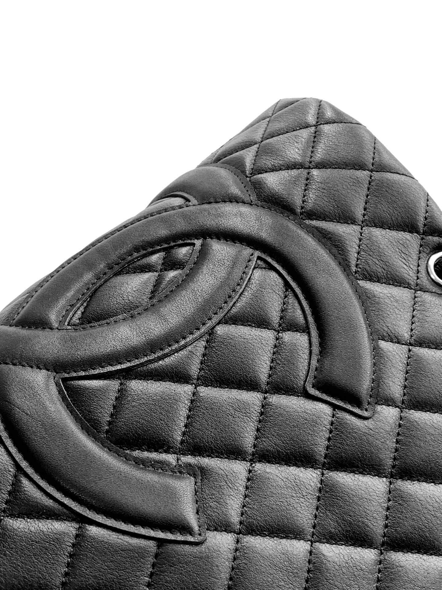 Chanel Cambon Ligne Crafted Soft Calfskin leather Tote Shoulder Handbag - Image 24