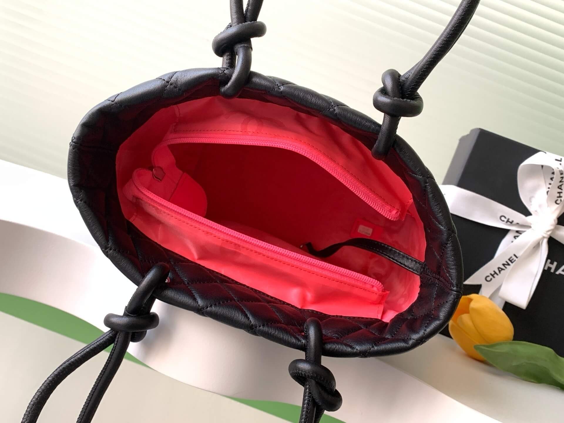 Chanel Cambon Ligne Crafted Soft Calfskin leather Tote Shoulder Handbag - Image 30