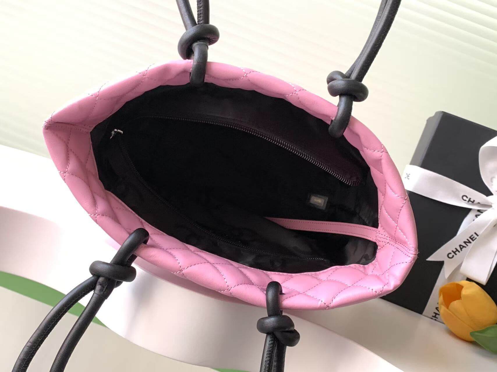 Chanel Cambon Ligne Crafted Soft Calfskin leather Tote Shoulder Handbag - Image 82