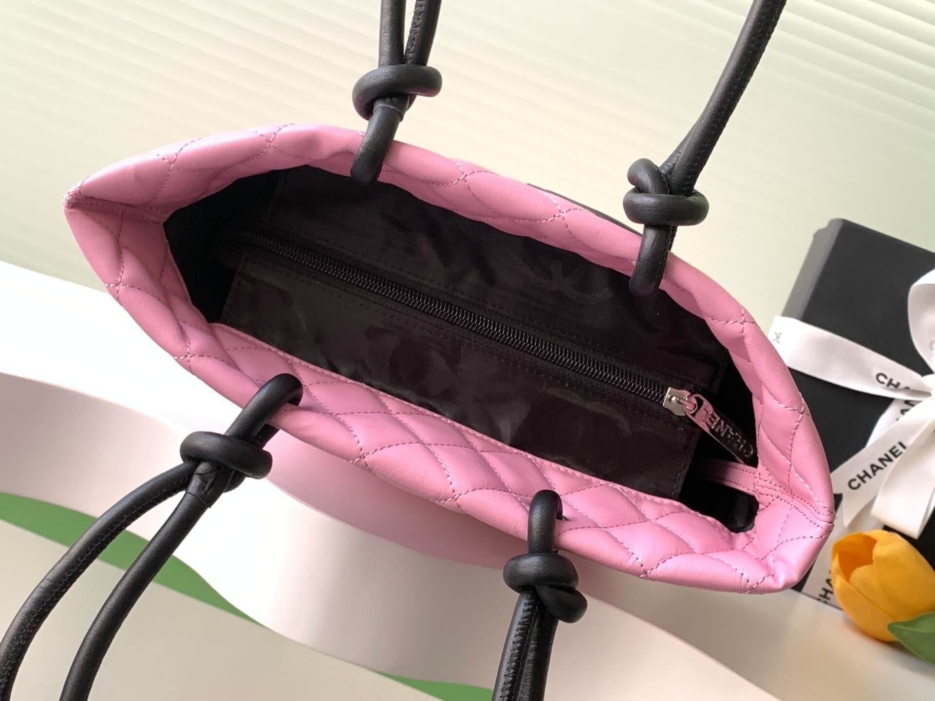 Chanel Cambon Ligne Crafted Soft Calfskin leather Tote Shoulder Handbag - Image 83