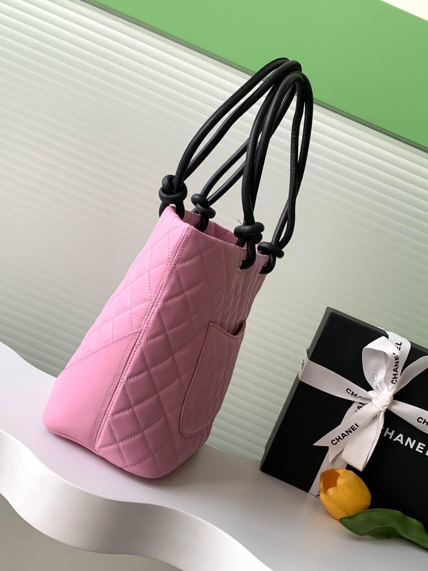 Chanel Cambon Ligne Crafted Soft Calfskin leather Tote Shoulder Handbag - Image 87