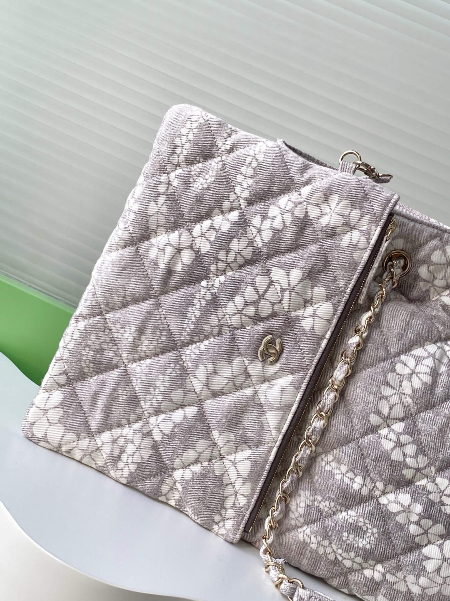 Chanel Coco Beach Tote Shoulder Bag Terry Cloth - Image 16